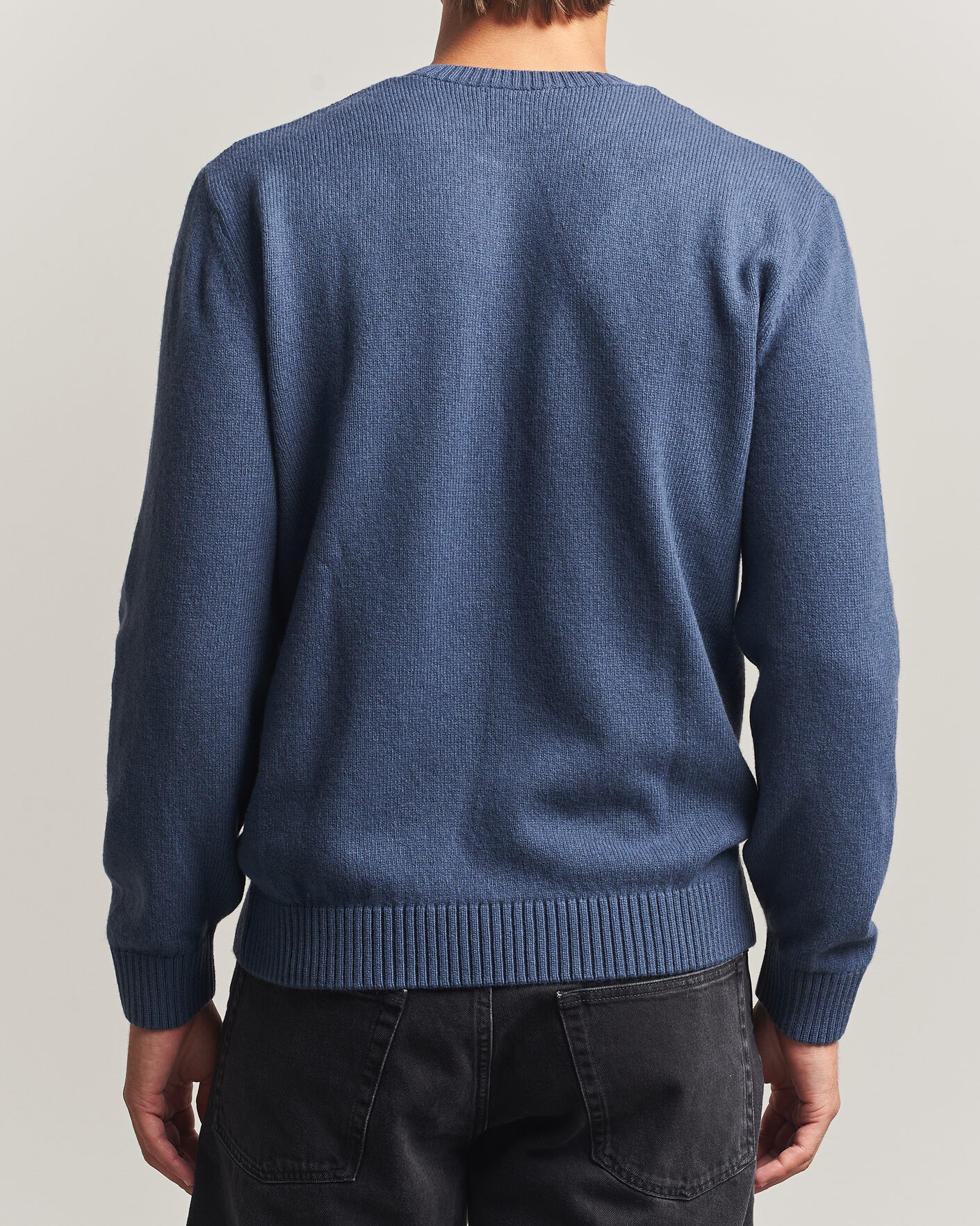 Herren | Pullover | Colorful Standard | Classic Merino Wool Crew Neck Petrol Blue