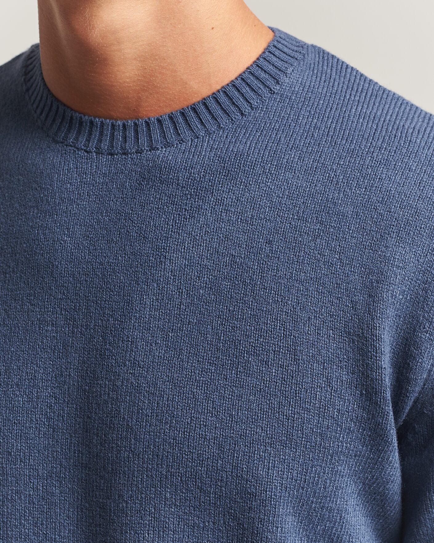 Herren | Pullover | Colorful Standard | Classic Merino Wool Crew Neck Petrol Blue