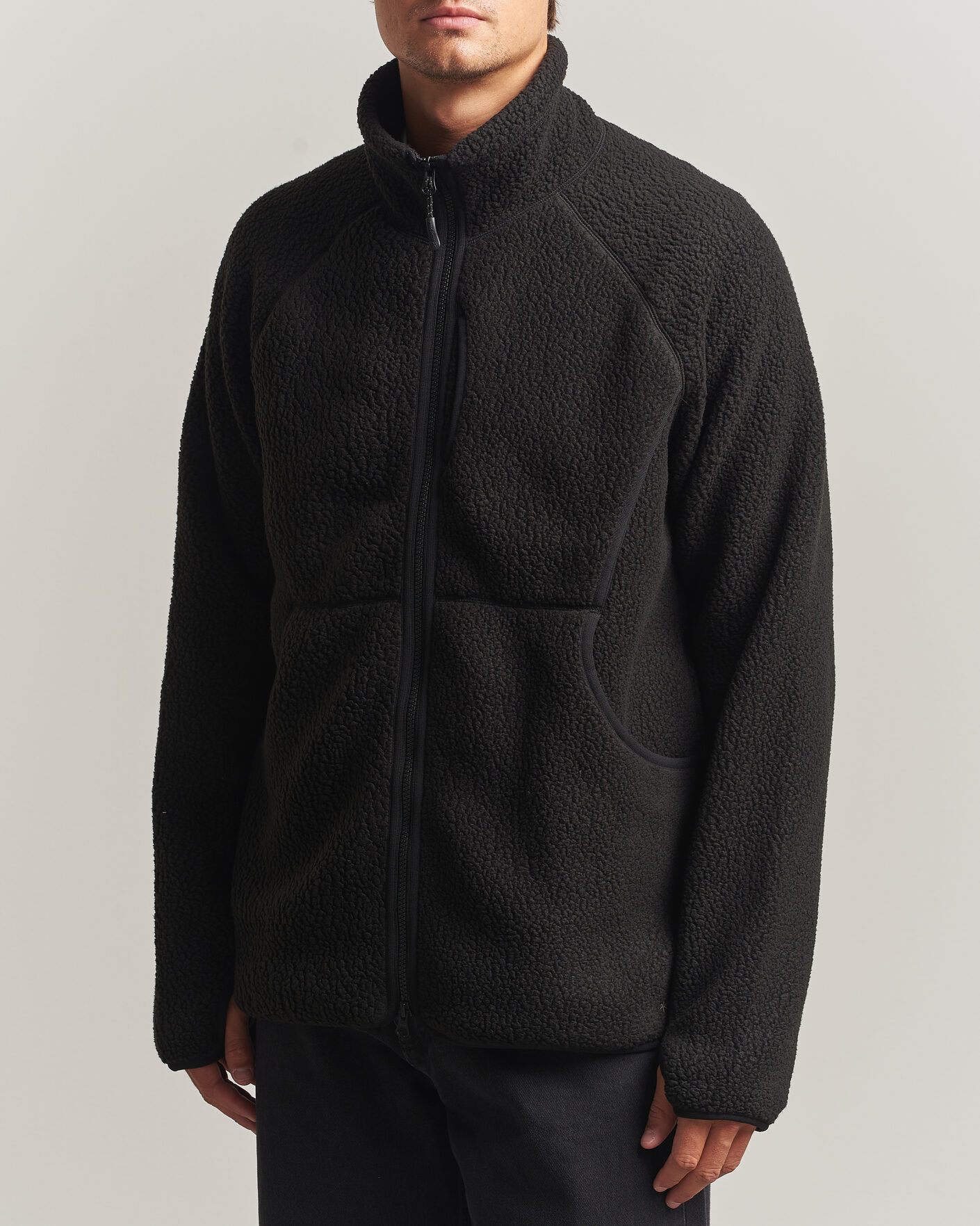 Herren | Jacken | Snow Peak | Thermal Boa Fleece Jacket Black
