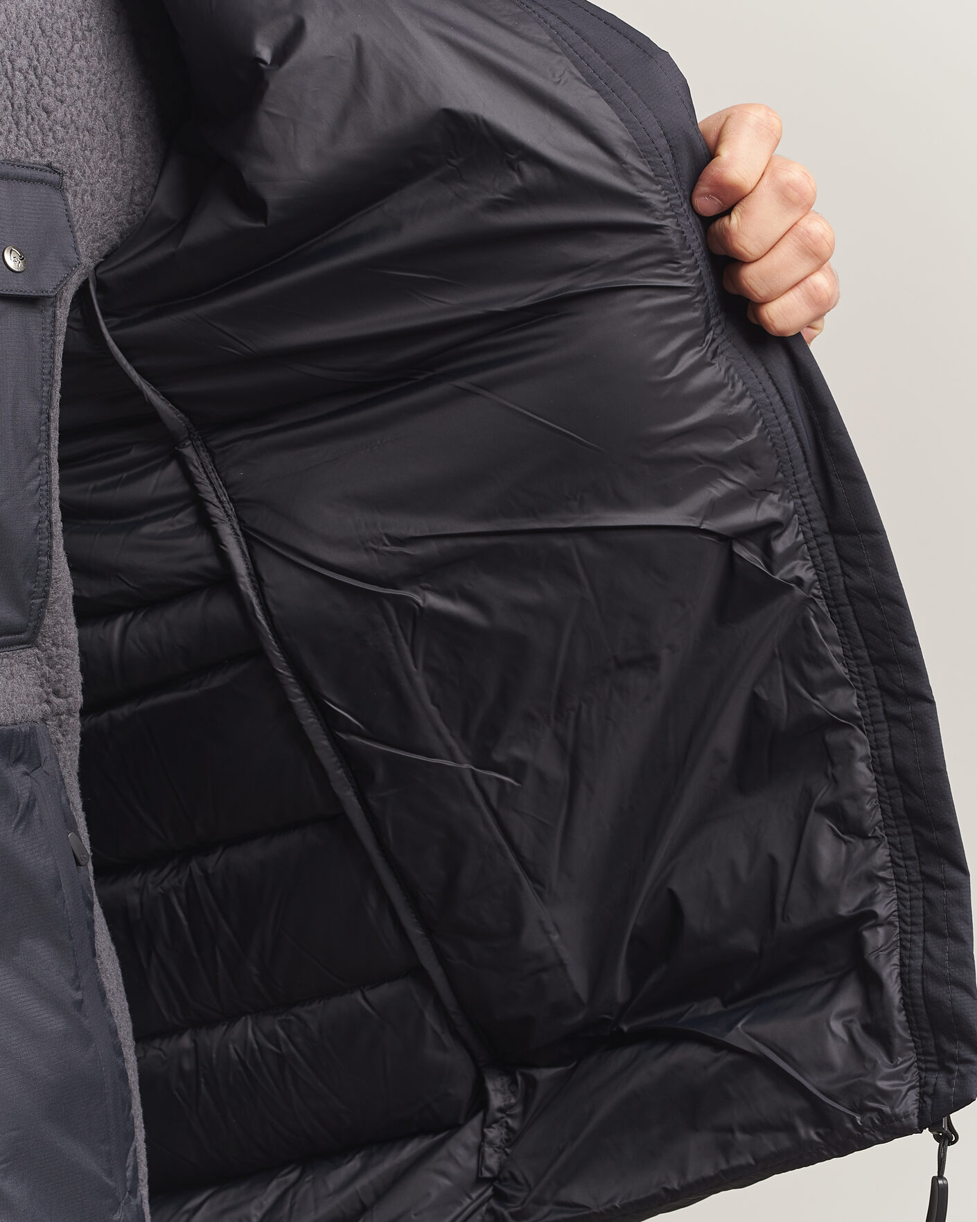 Herren | Jacken | Norrøna | Femund Down 700 Zip Hood Caviar Black
