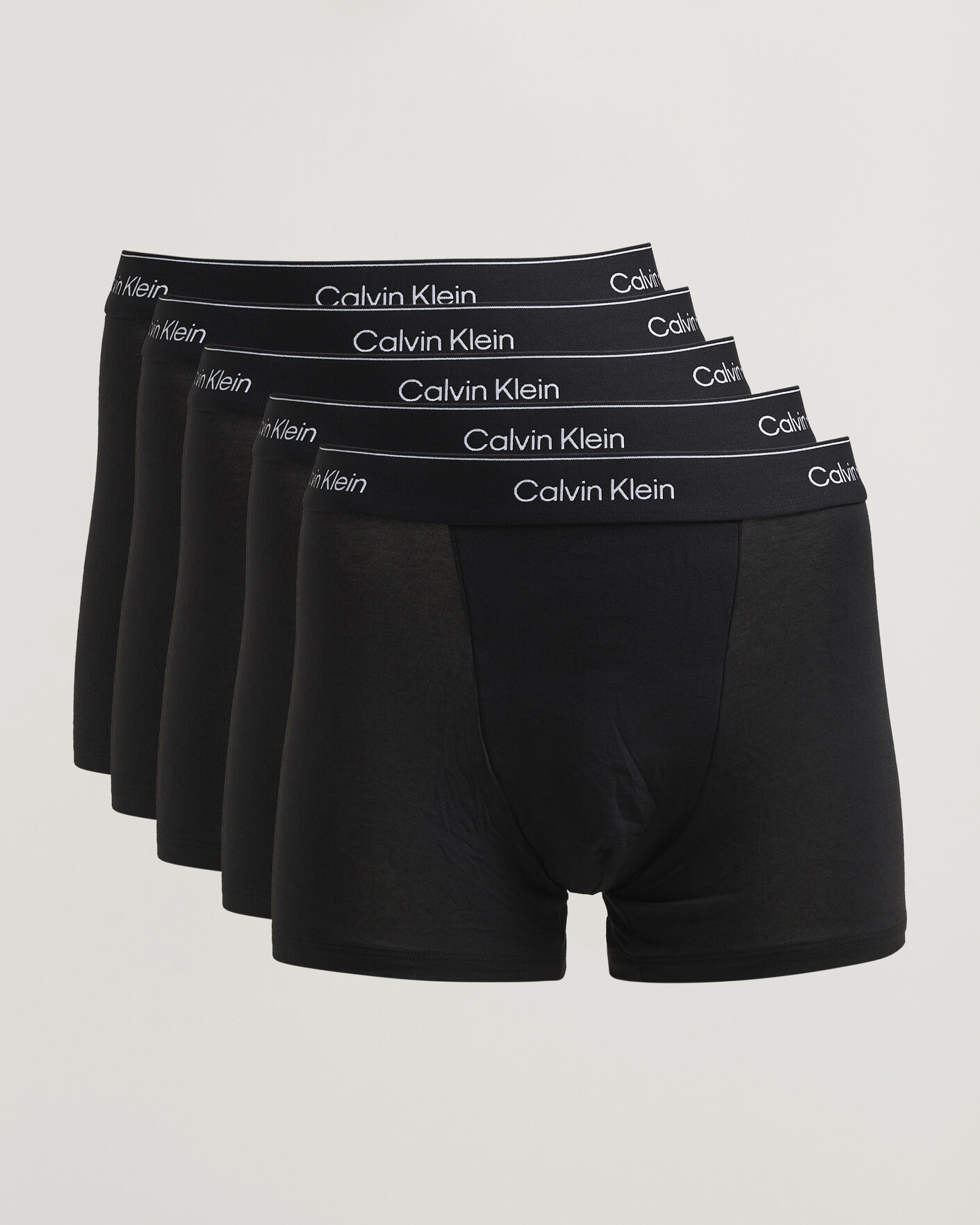 Herren | Unterwäsche | Calvin Klein | 5-Pack Icon Cotton Stretch Relaxed Trunk Black