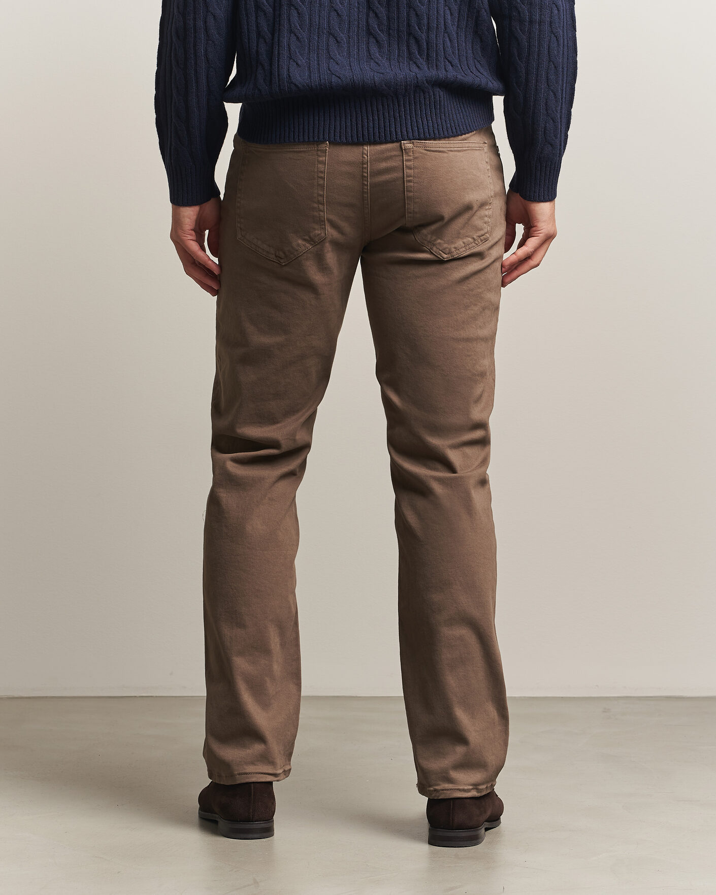 Herren | Hosen | Gant | Regular Fit Moleskin 5-Pocket Pants Faded Taupe