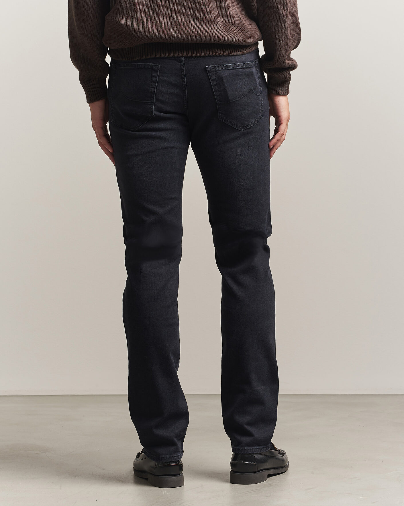 Herren | Jeans | Jacob Cohën | Bard Slim Fit Stretch Jeans Washed Black