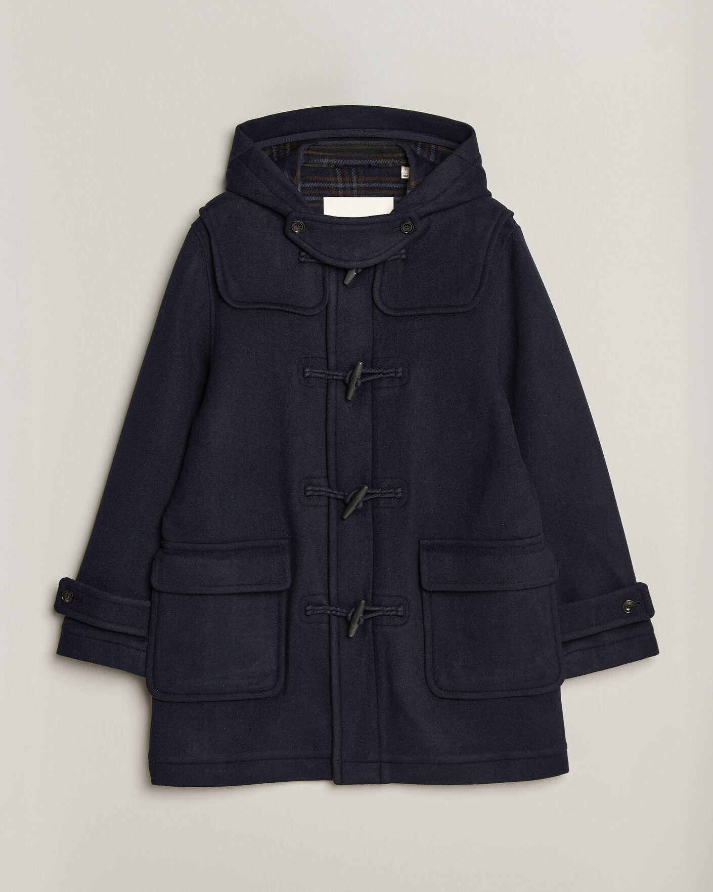 Herren | Jacken | Gant | Classic Wool Duffle Coat Evening Blue