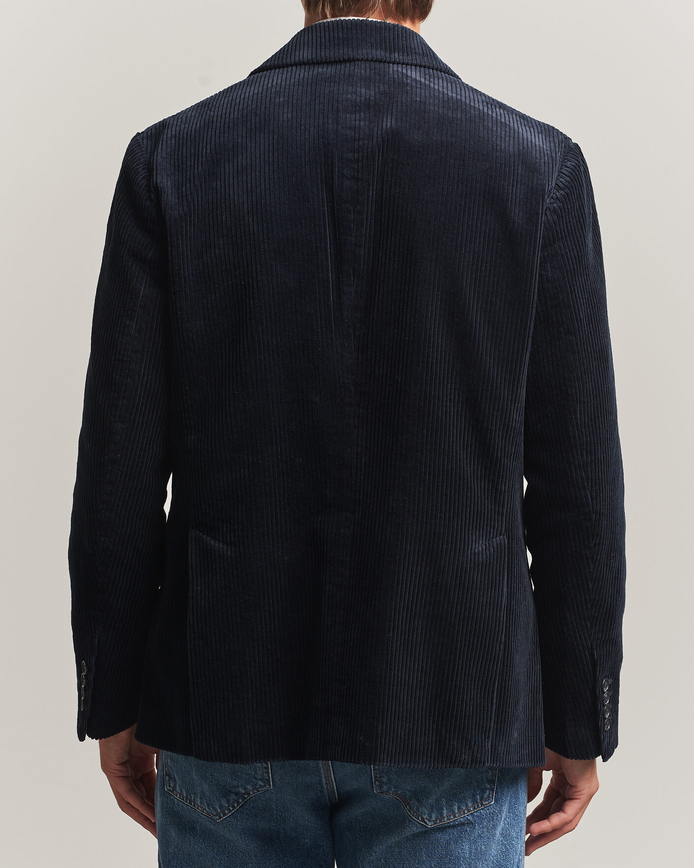 Herren | Sakkos | Gant | Corduroy Blazer Evening Blue