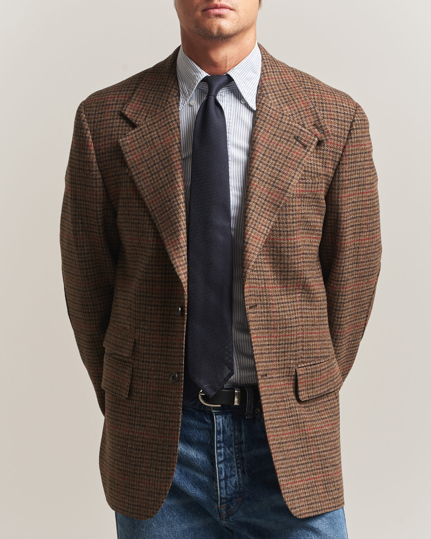 Herren | Jacken | Gant | British Tweed Blazer Shadow Brown