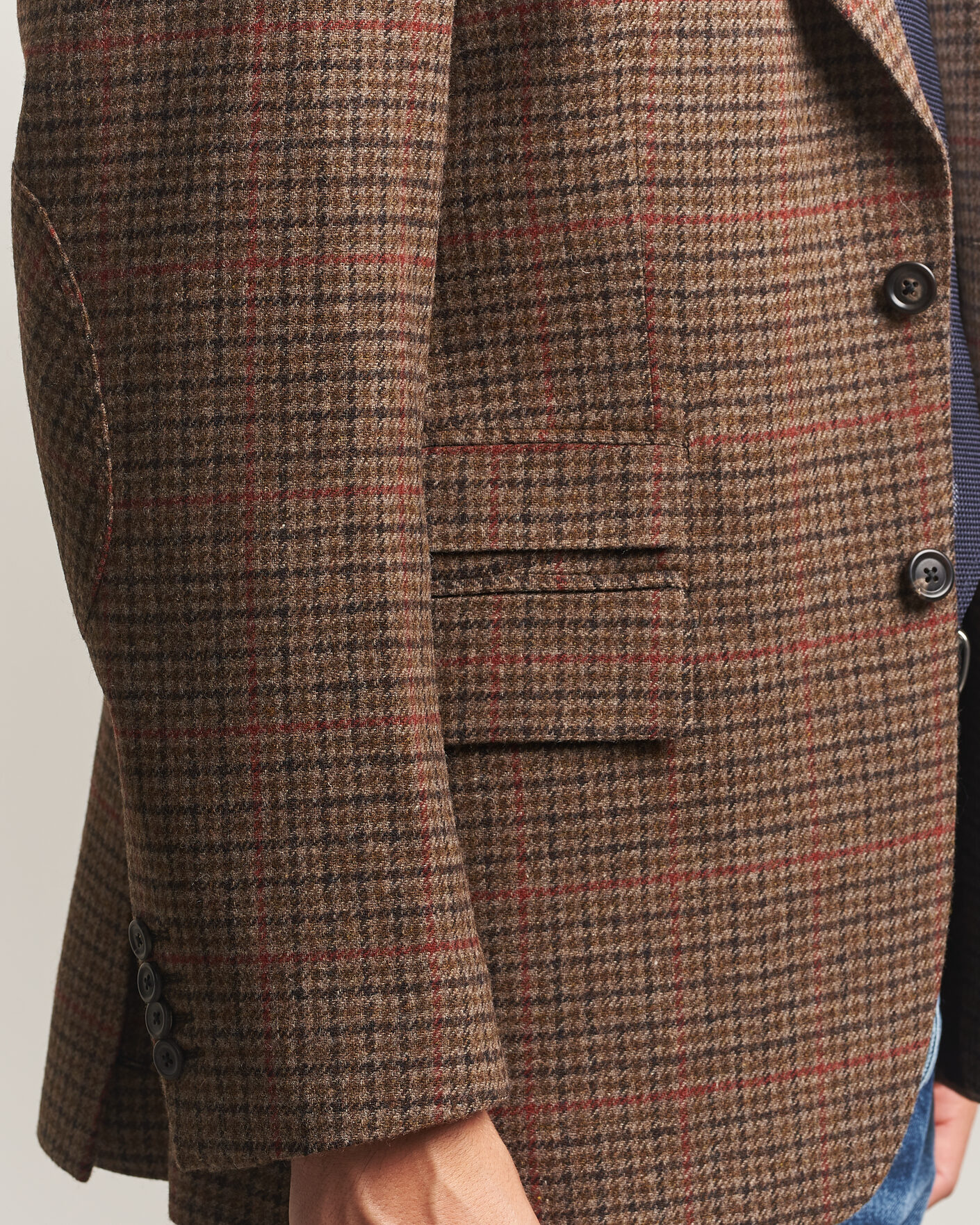 Herren | Jacken | Gant | British Tweed Blazer Shadow Brown