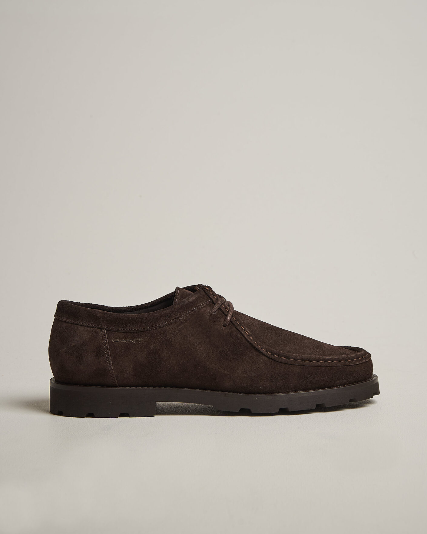 Herren | Derby | Gant | Tratton Suede Derby Espresso Brown