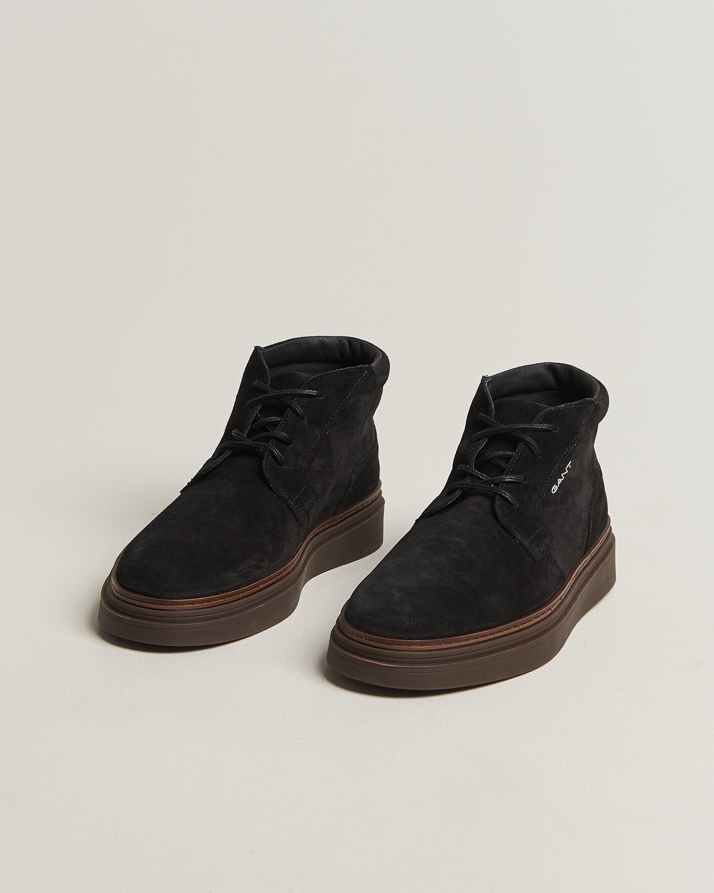 Herren | Boots | Gant | Kinzoon Suede Chukka Boot Black