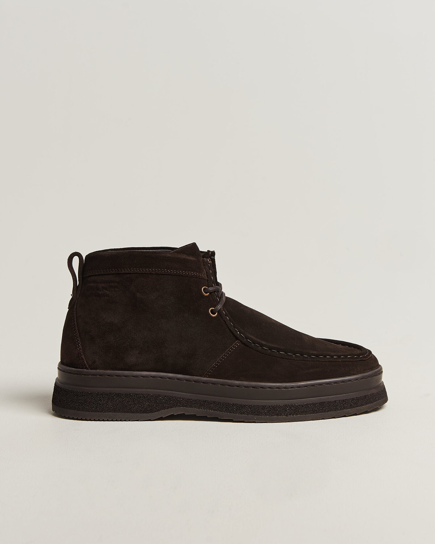 Herren | Boots | Gant | Blistown Shearling Suede Moc Toe Boot Espresso Brown