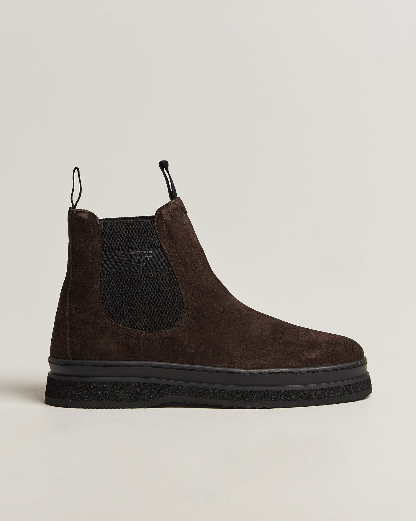 Herren | Boots | Gant | Blistown Shearling Suede Chelsea Boot Espresso Brown