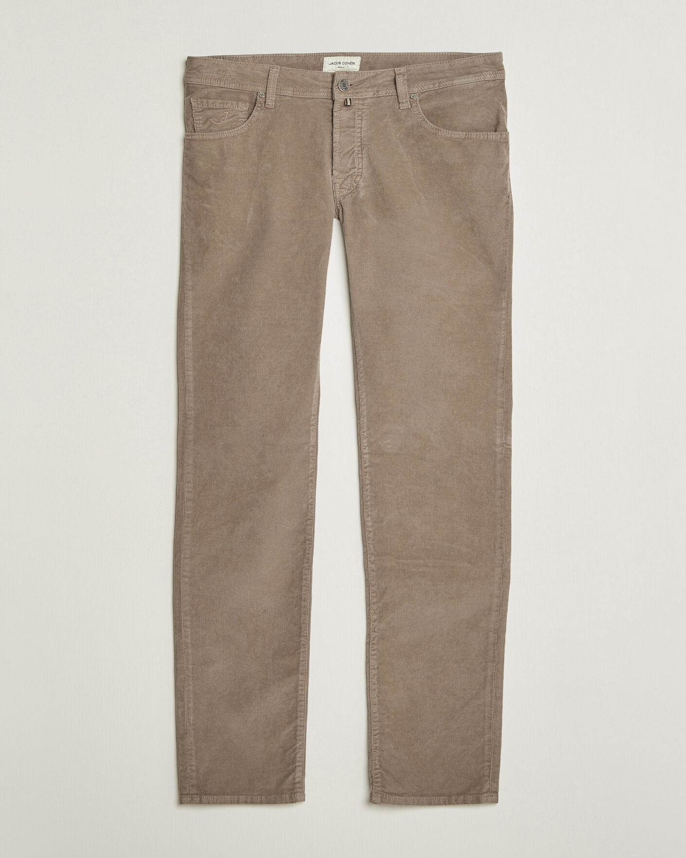 Herren | Hosen | Jacob Cohën | Nick Slim Fit Cotton Trousers Grey