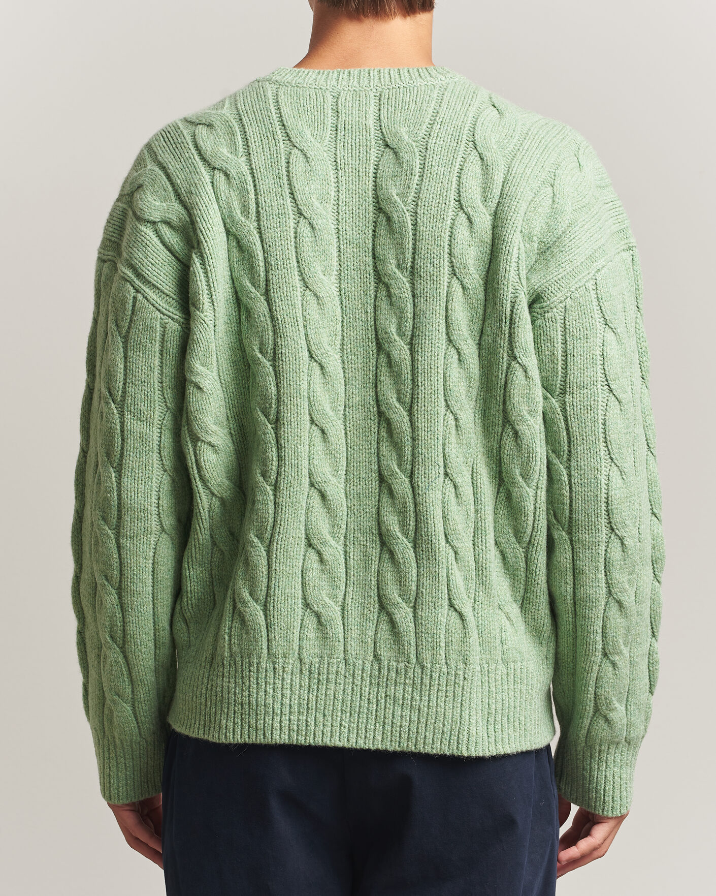 Herren | Pullover | Polo Ralph Lauren | Exploded Cabel Sweater Sprouting Green
