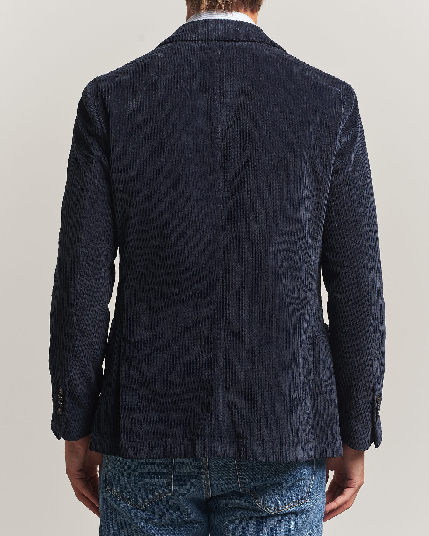 Herren | Sakkos | Morris | Washed Cord Blazer Navy