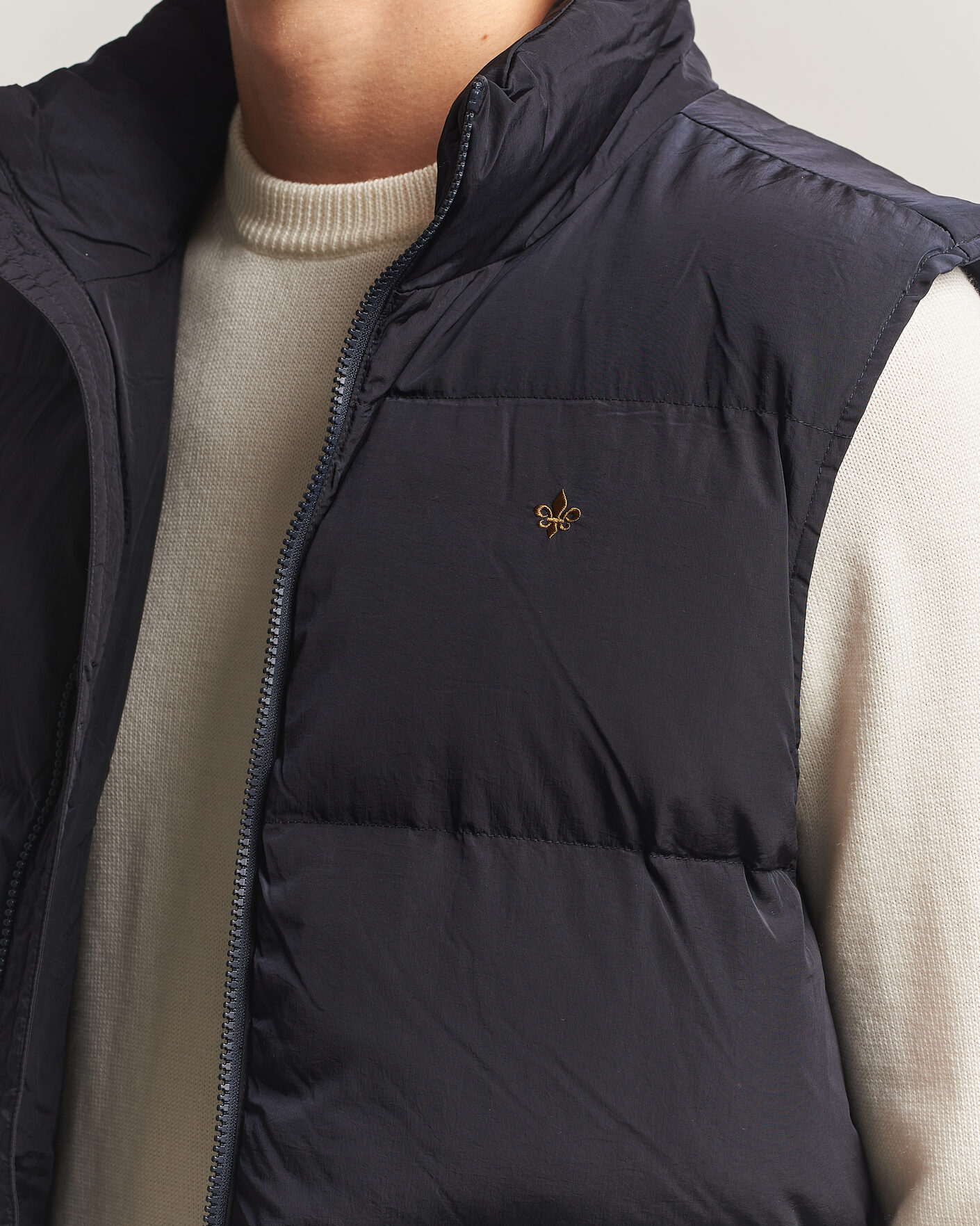 Herren | Westen | Morris | Lennox Puffer Vest Blue