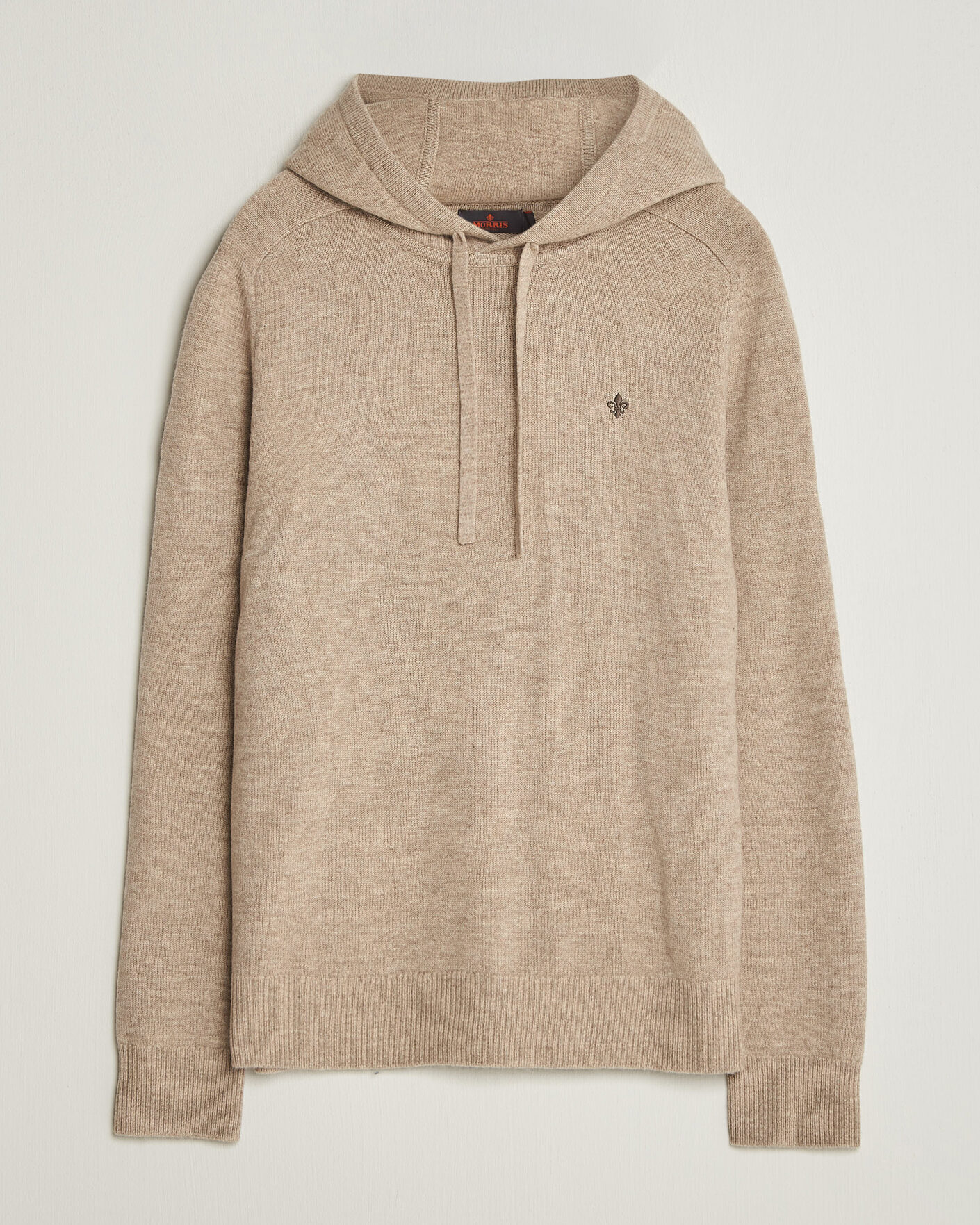 Herren | Pullover | Morris | Hertford Lambswool Hoodie Khaki