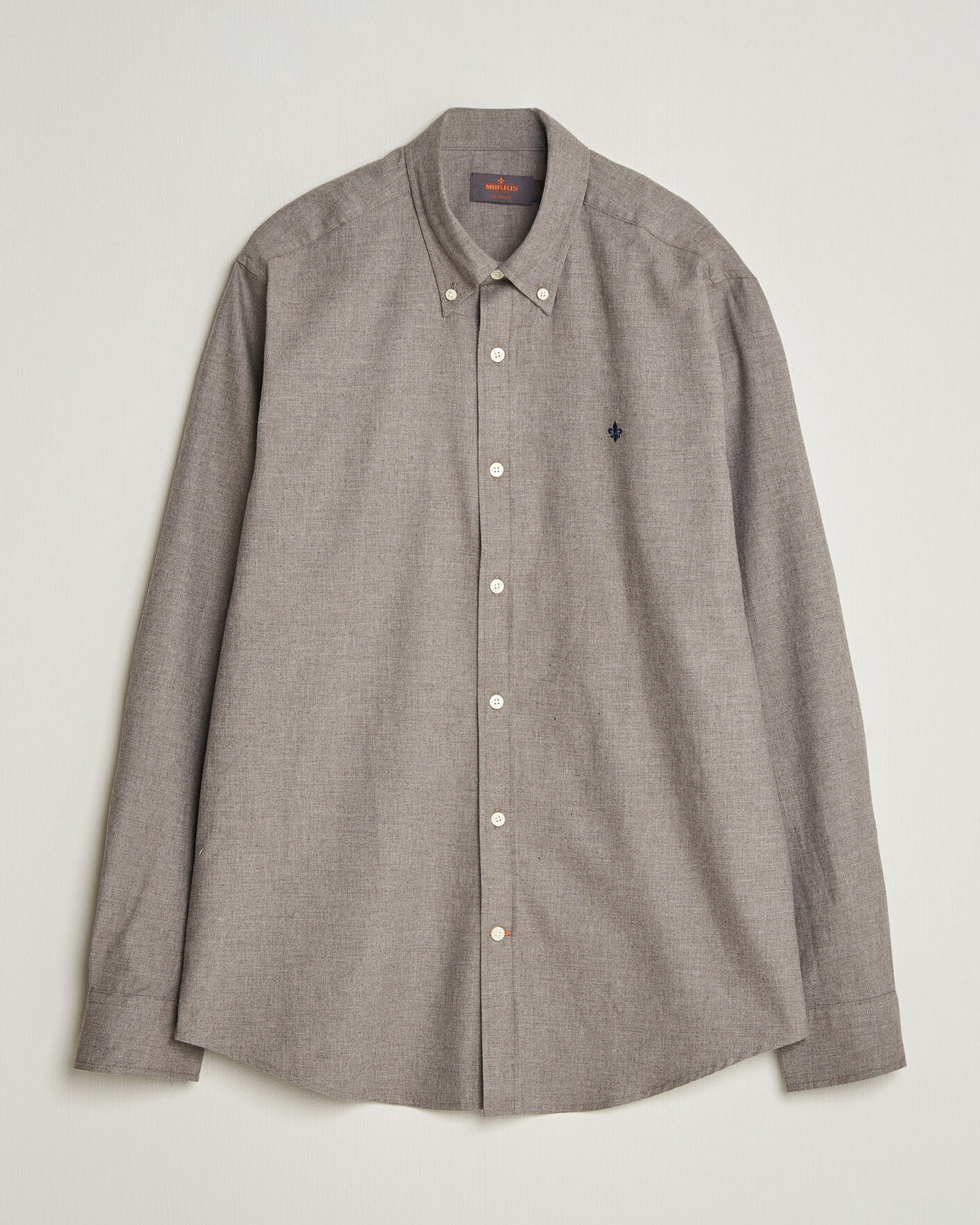 Herren | Hemden | Morris | Watts Flannel Shirt Grey