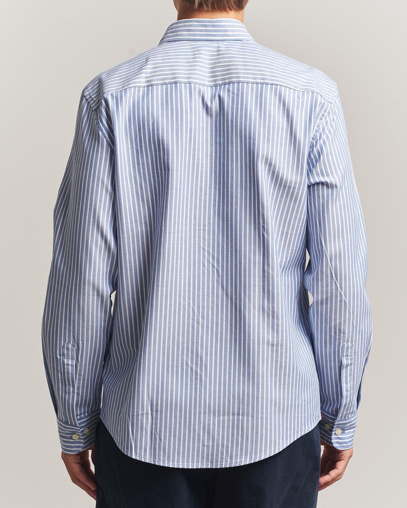 Herren | Hemden | Morris | Fine Oxford Shirt Blue