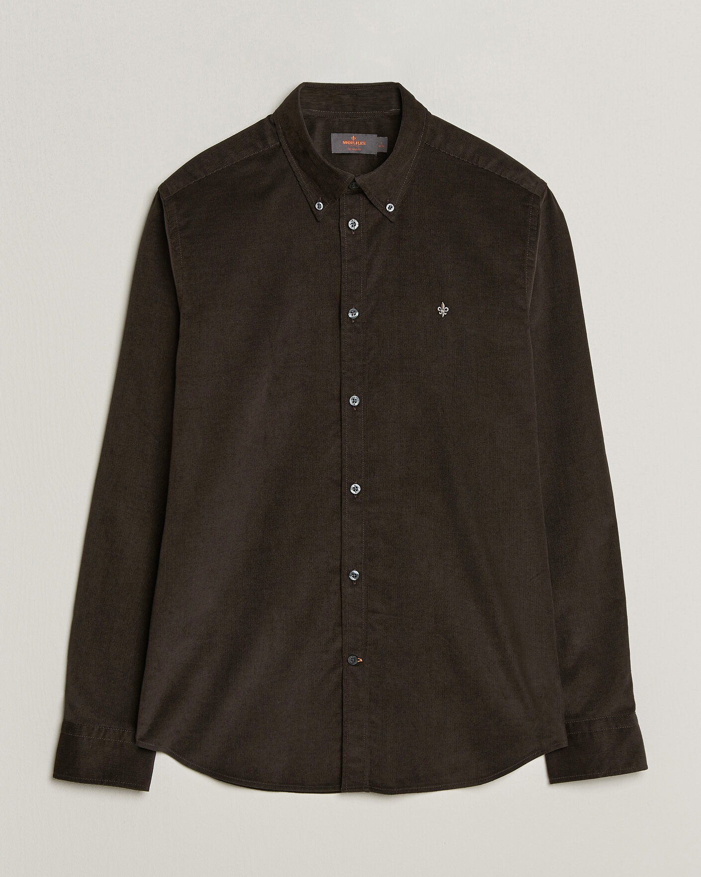 Herren | Hemden | Morris | Douglas Cord Shirt Brown