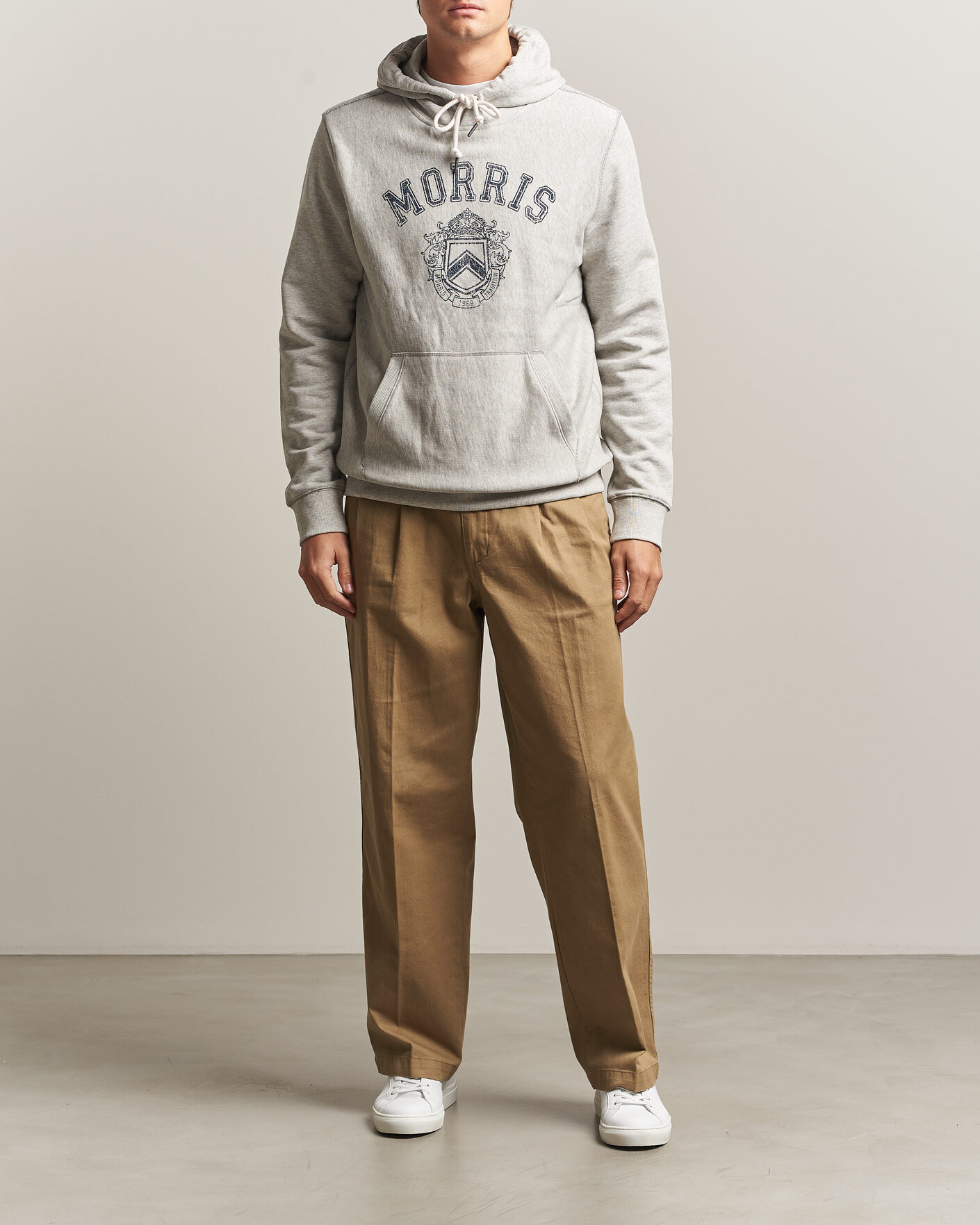 Herren | Pullover | Morris | Darrow Hoodie Grey