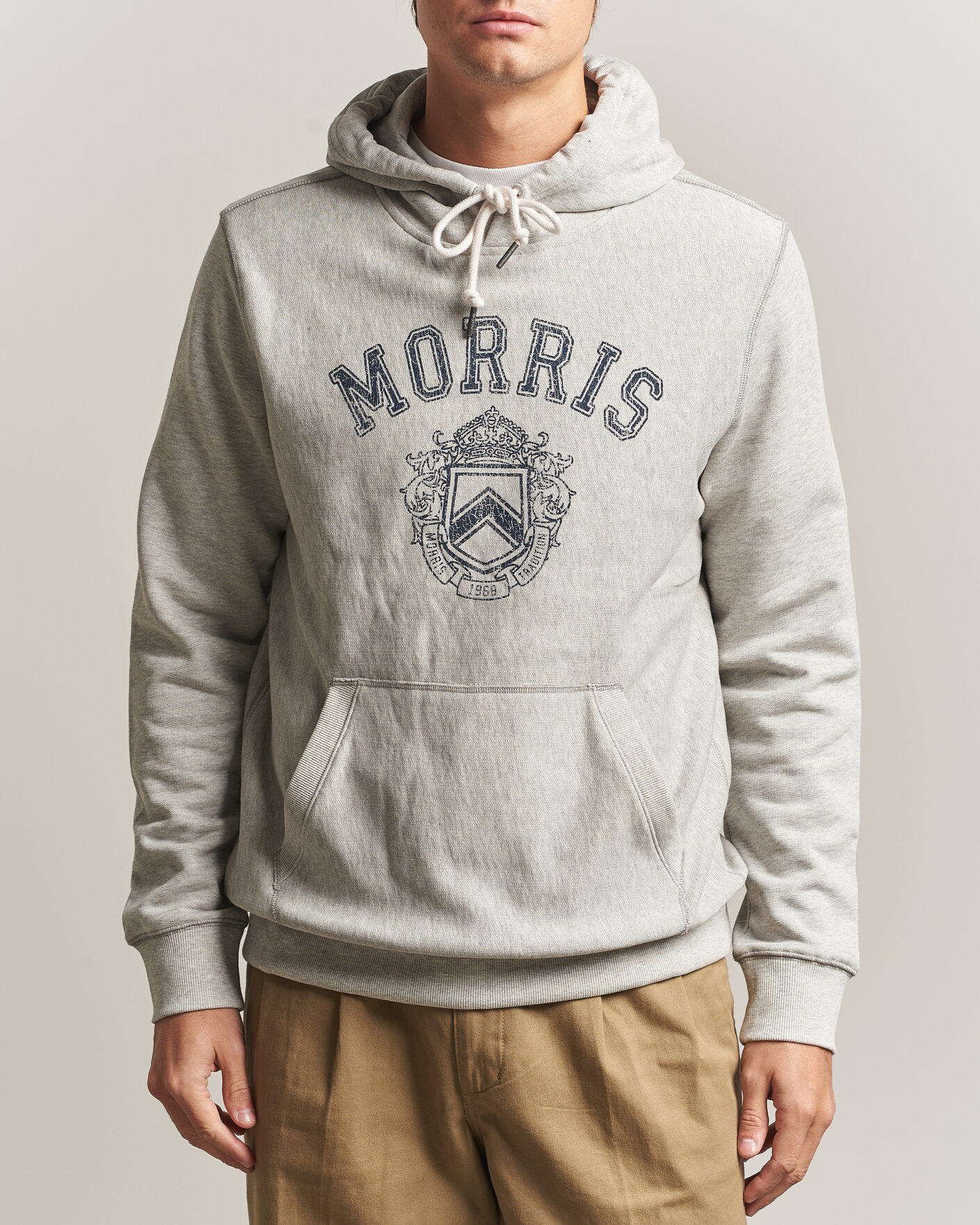 Herren | Pullover | Morris | Darrow Hoodie Grey