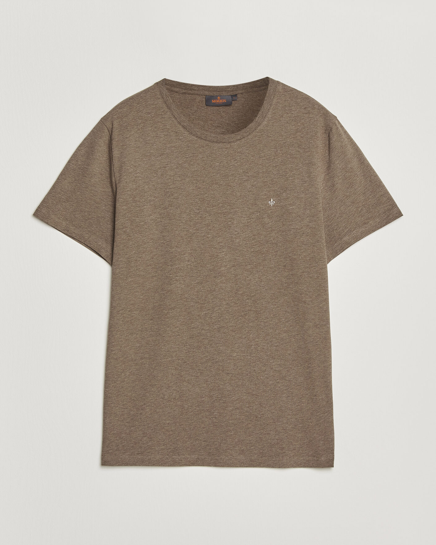 Herren | T-Shirts | Morris | James Crew Neck T-Shirt Brown