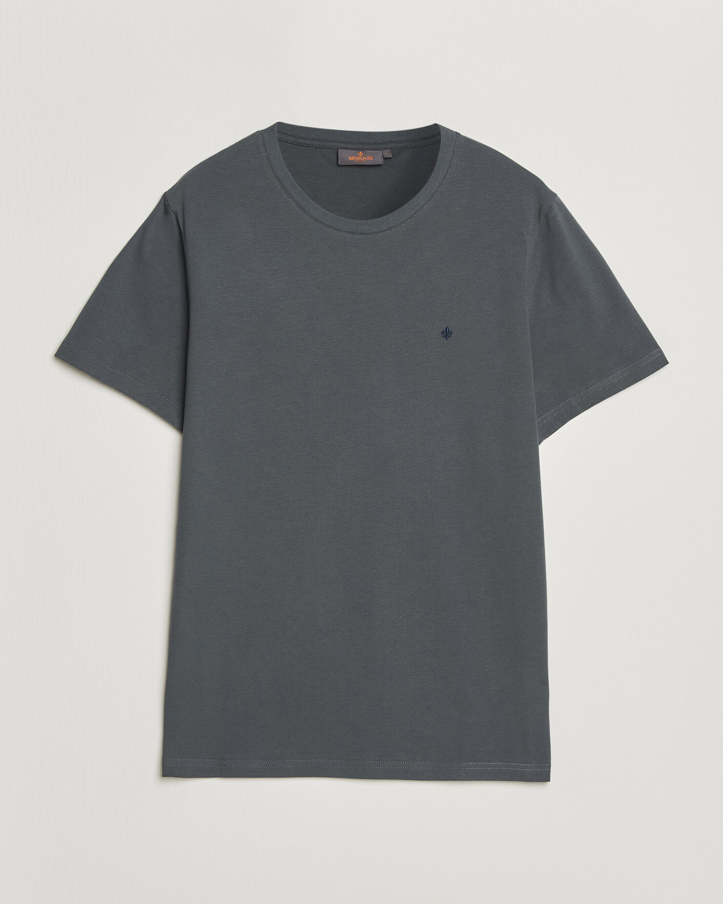 Herren | T-Shirts | Morris | James Crew Neck T-Shirt Grey