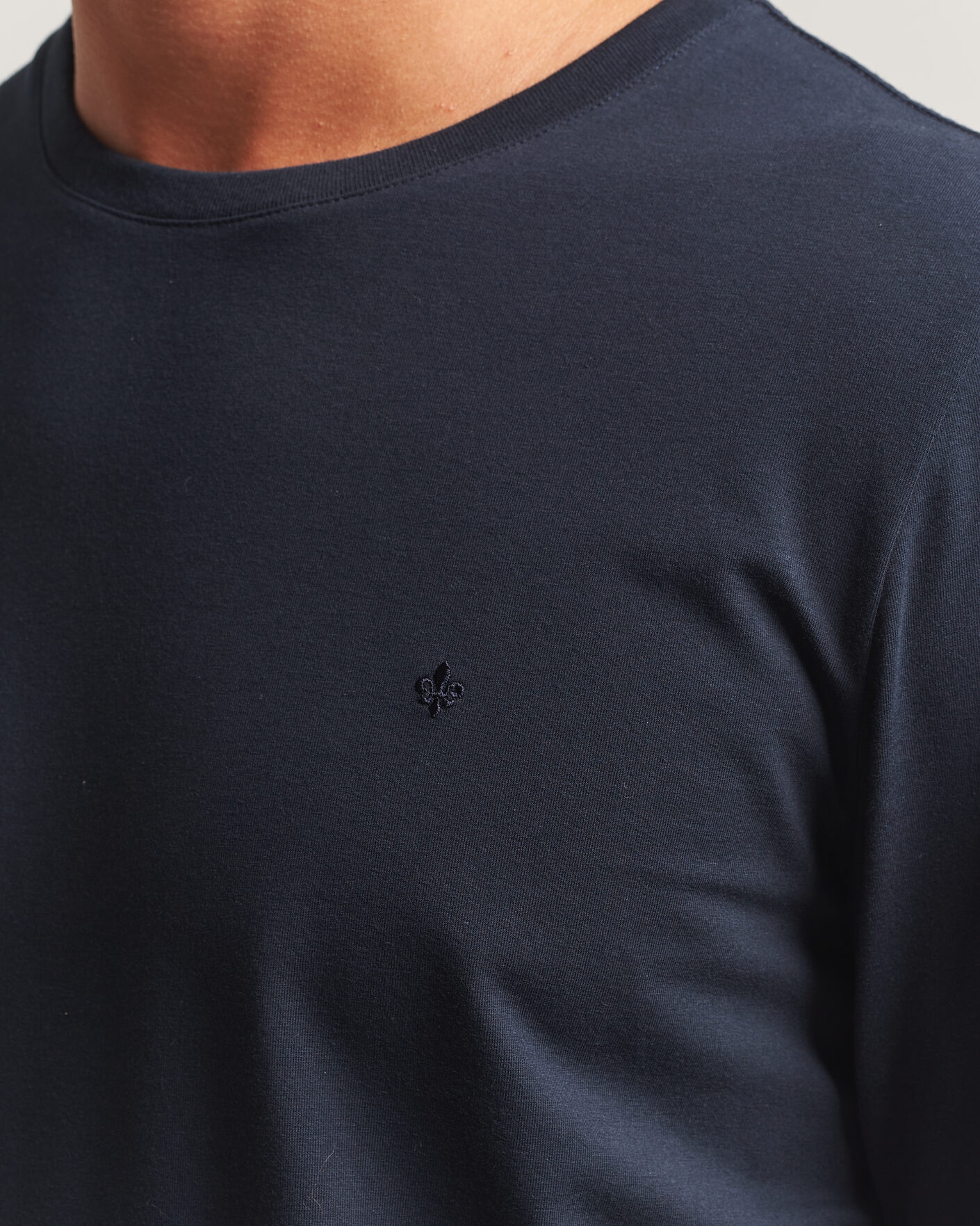Herren | T-Shirts | Morris | James Long Sleeve T-Shirt Old Blue