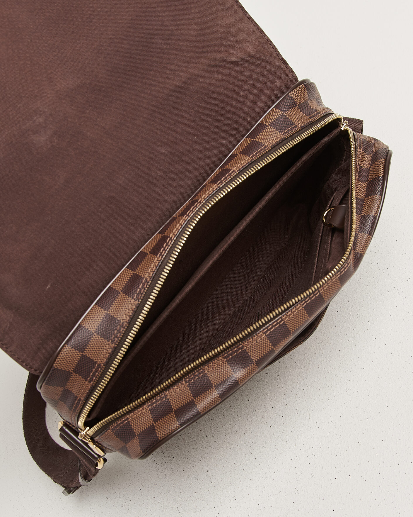 Herren | Pre-Owned & Vintage Bags | Louis Vuitton Pre-Owned | Messenger Bag Damier Ebene