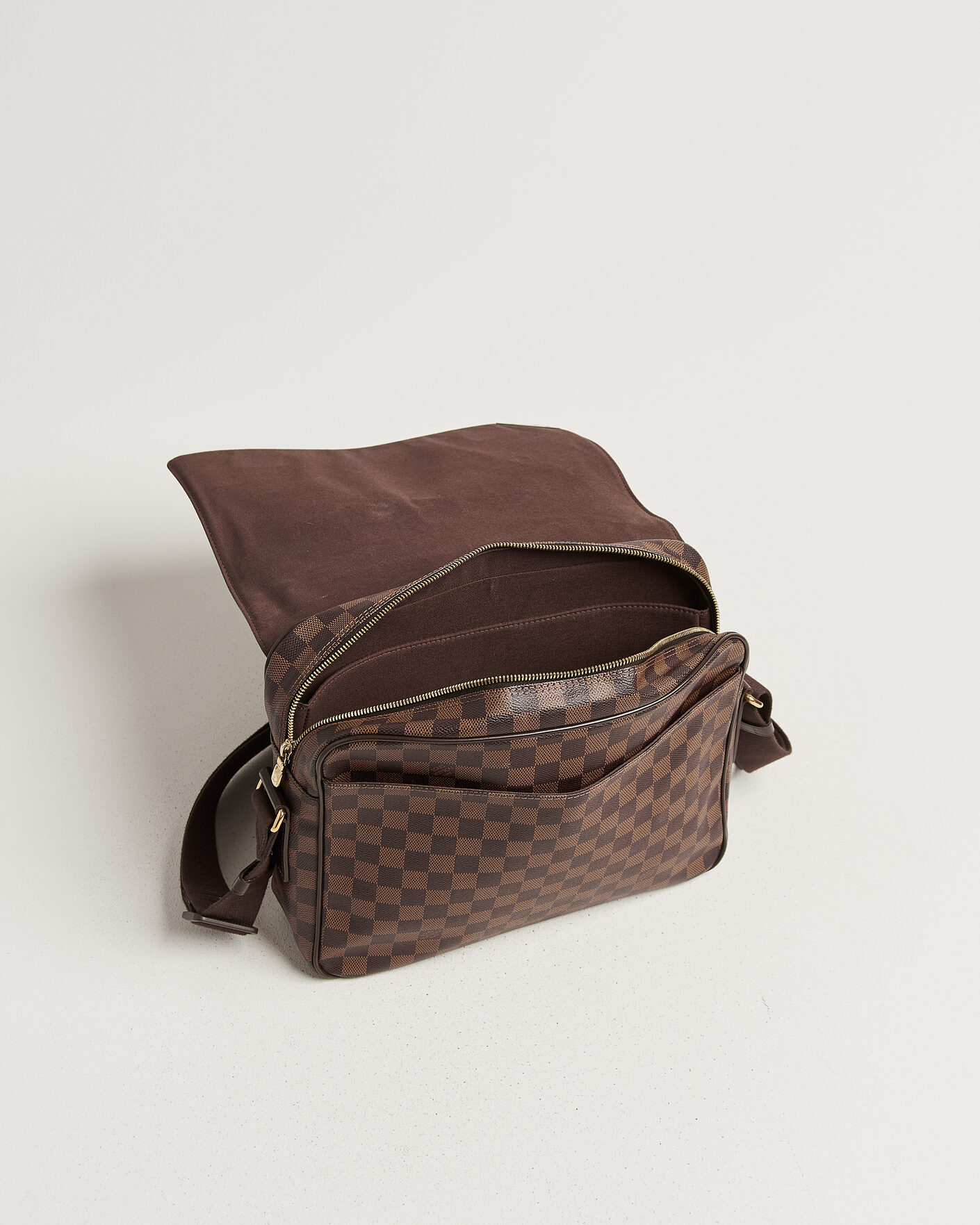 Herren | Pre-Owned & Vintage Bags | Louis Vuitton Pre-Owned | Messenger Bag Damier Ebene