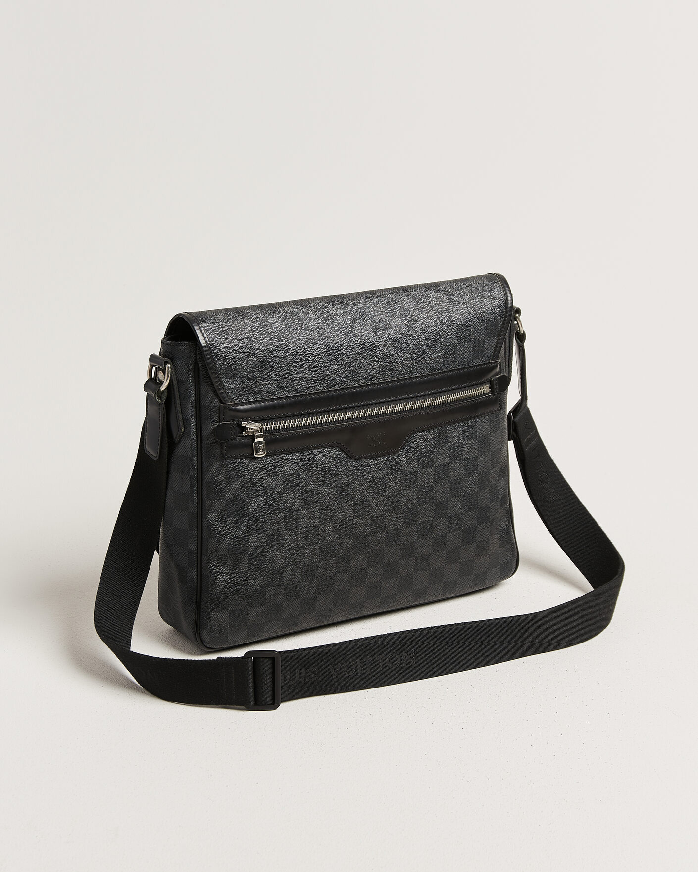 Herren | Pre-Owned & Vintage Bags | Louis Vuitton Pre-Owned | Daniel MM Shoulder Bag Damier Graphite