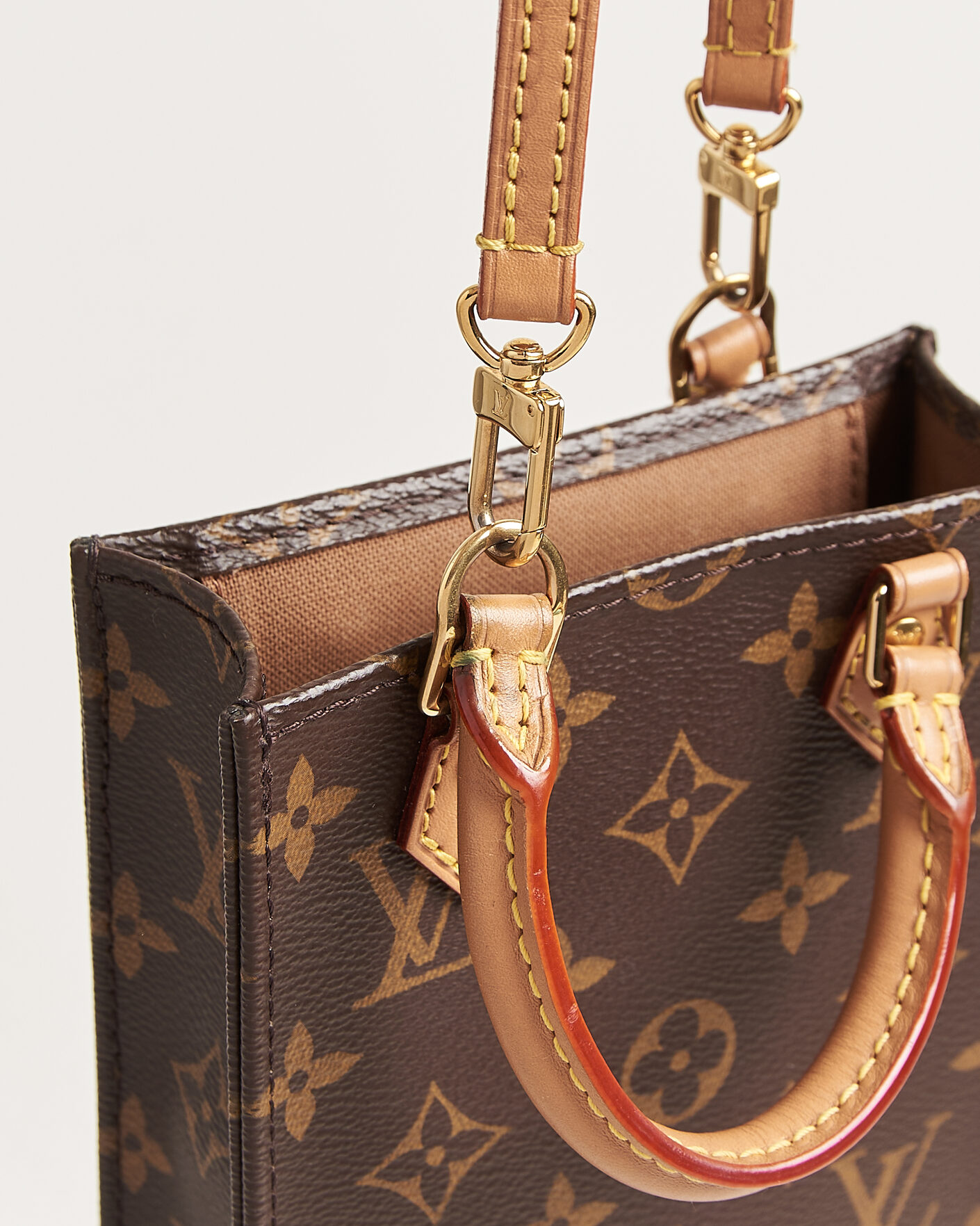 Herren | Pre-Owned & Vintage Bags | Louis Vuitton Pre-Owned | Sac Plat Petit Bandouliére Monogram
