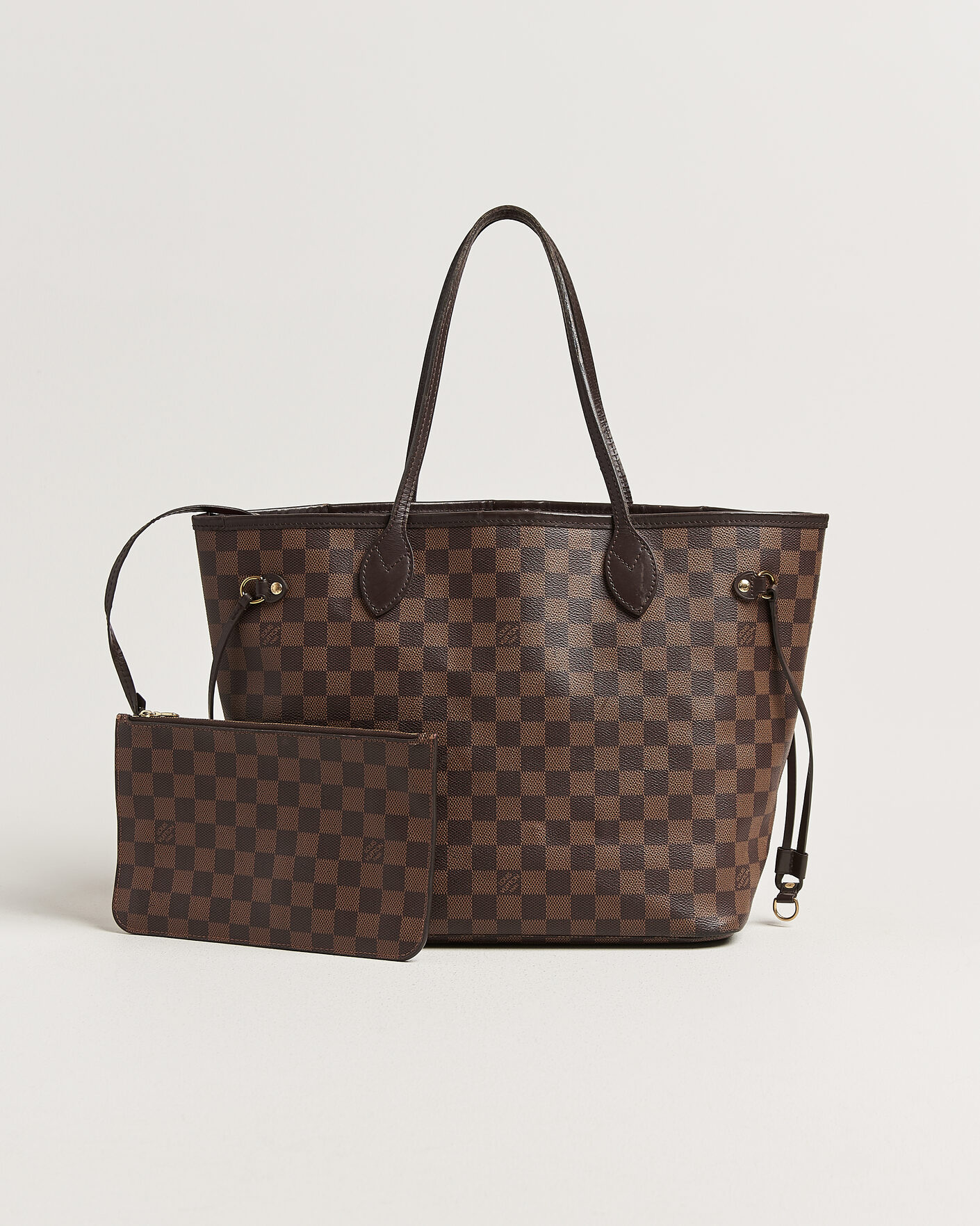 Herren | Pre-Owned & Vintage Bags | Louis Vuitton Pre-Owned | Neverfull MM Damier Ebene
