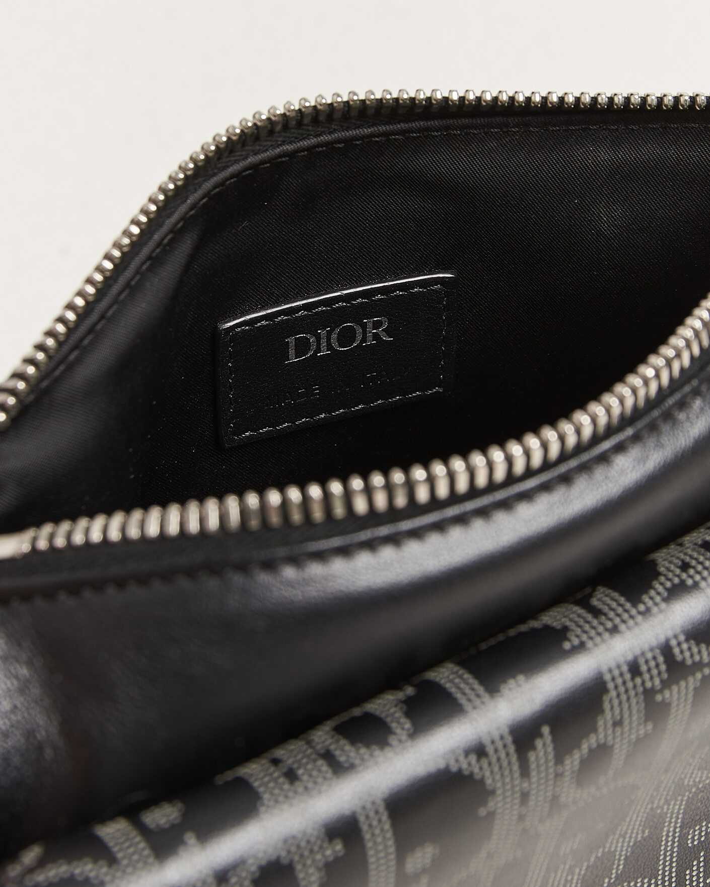 Herren | Pre-Owned & Vintage Bags | Dior Pre-Owned | Saddle Bag Oblique Leather Black