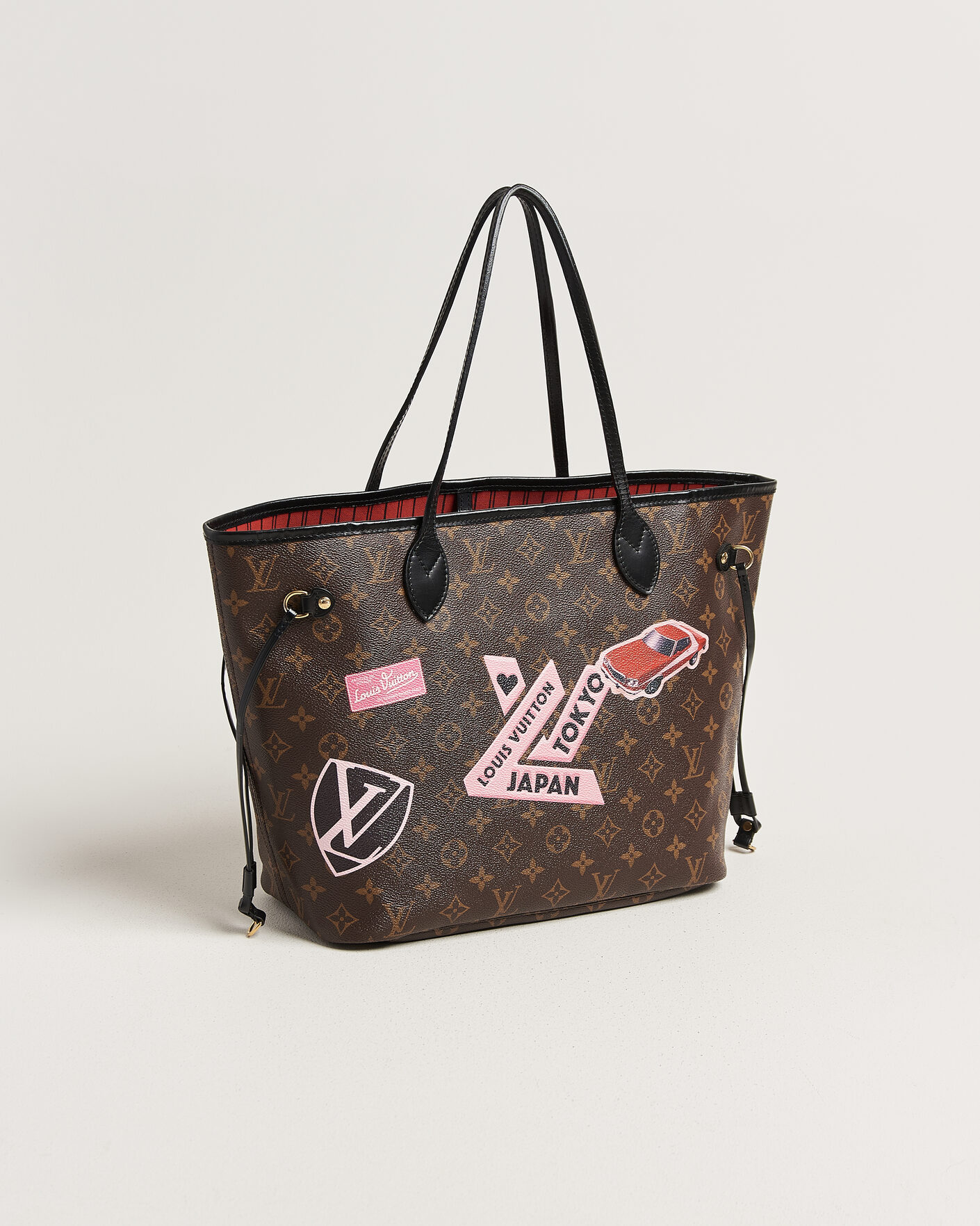 Herren | Pre-Owned & Vintage Bags | Louis Vuitton Pre-Owned | Neverfull MM World Tour Japan Monogram