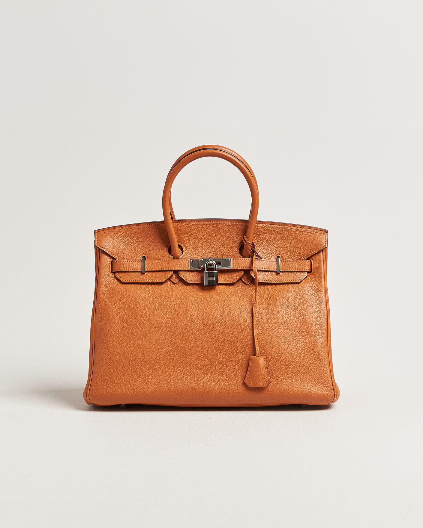 Herren | Pre-Owned & Vintage Bags | Hermès Pre-Owned | Birkin 35 Togo Leather Orange