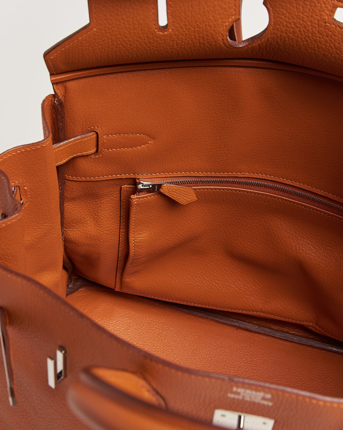 Herren | Pre-Owned & Vintage Bags | Hermès Pre-Owned | Birkin 35 Togo Leather Orange