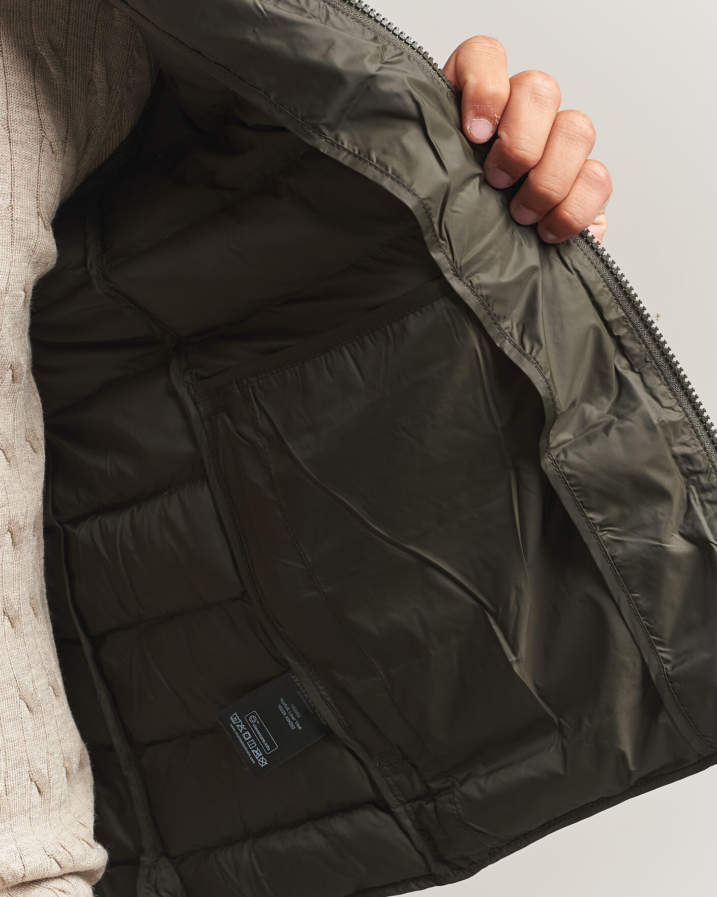 Herren | Westen | Morris | Norfolk Liner Vest Olive
