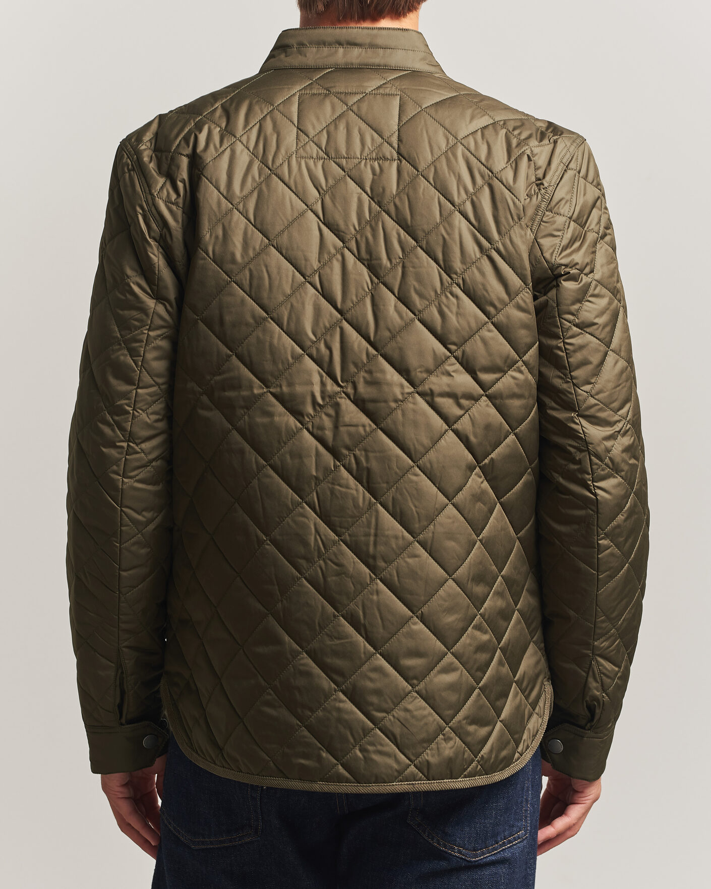 Herren | Jacken | Morris | Teddy Quilted Jacket Olive