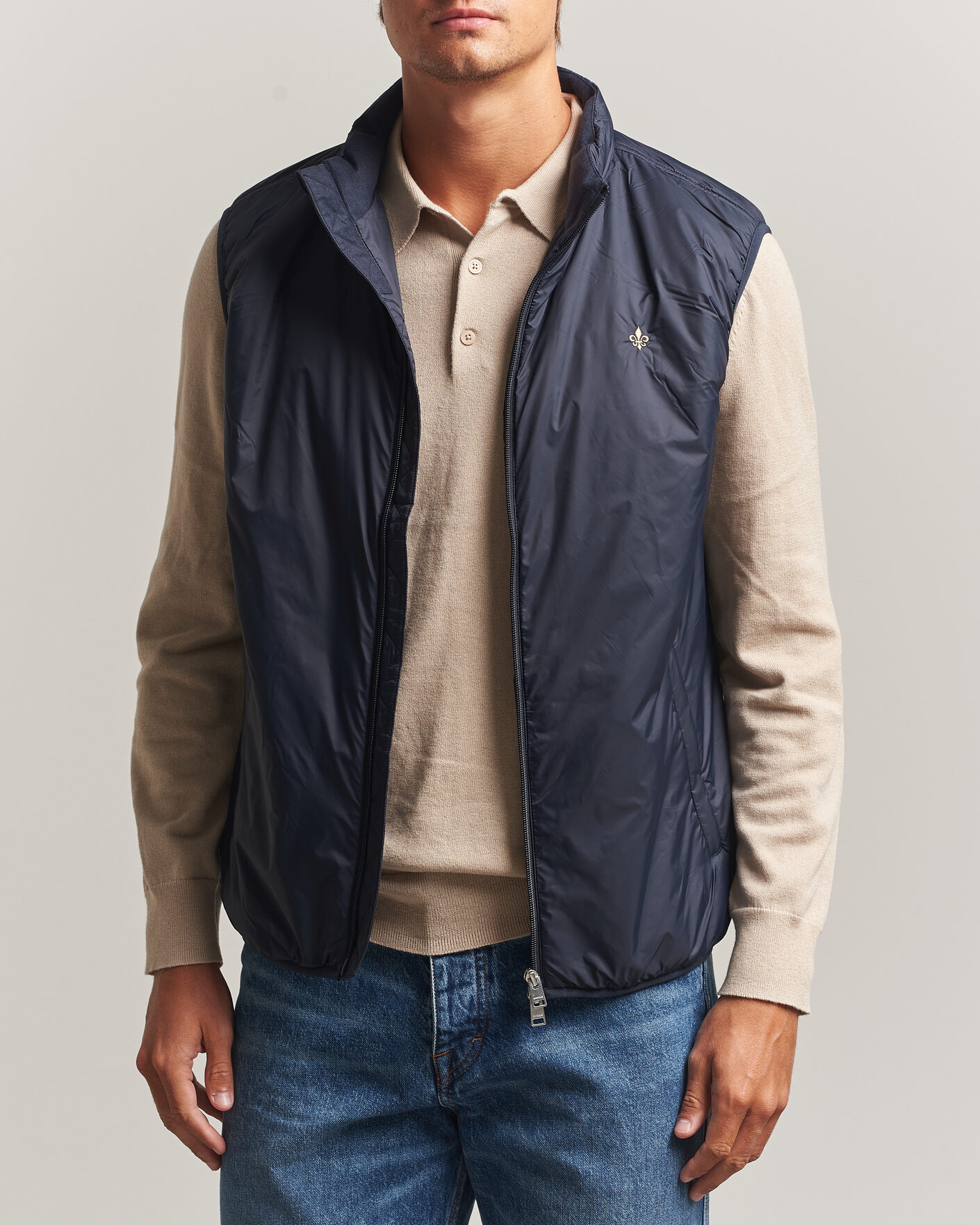 Herren | Westen | Morris | Bradley Padded Vest Blue