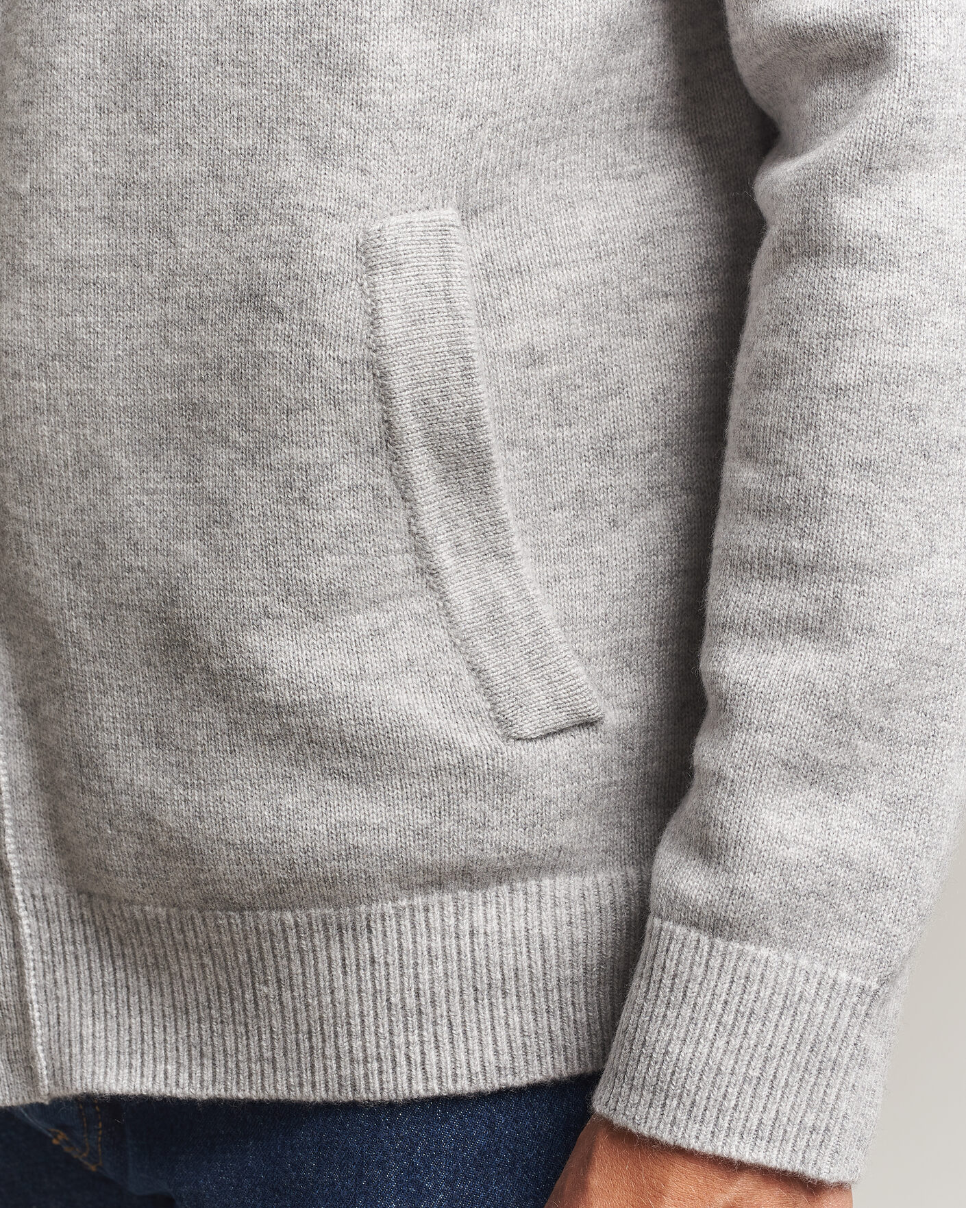 Herren | Pullover | Morris | Hertford Button Cardigan Grey