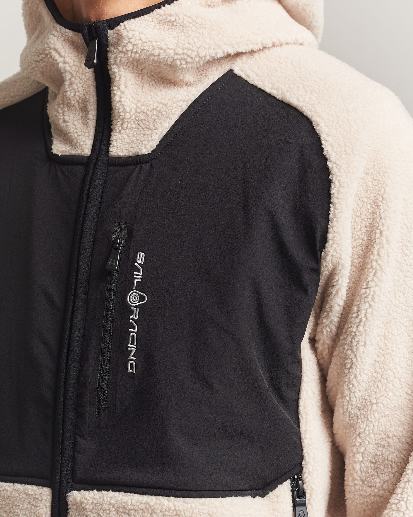 Herren | Pullover | Sail Racing | Patrol Pile Full Zip Hoodie Ivory