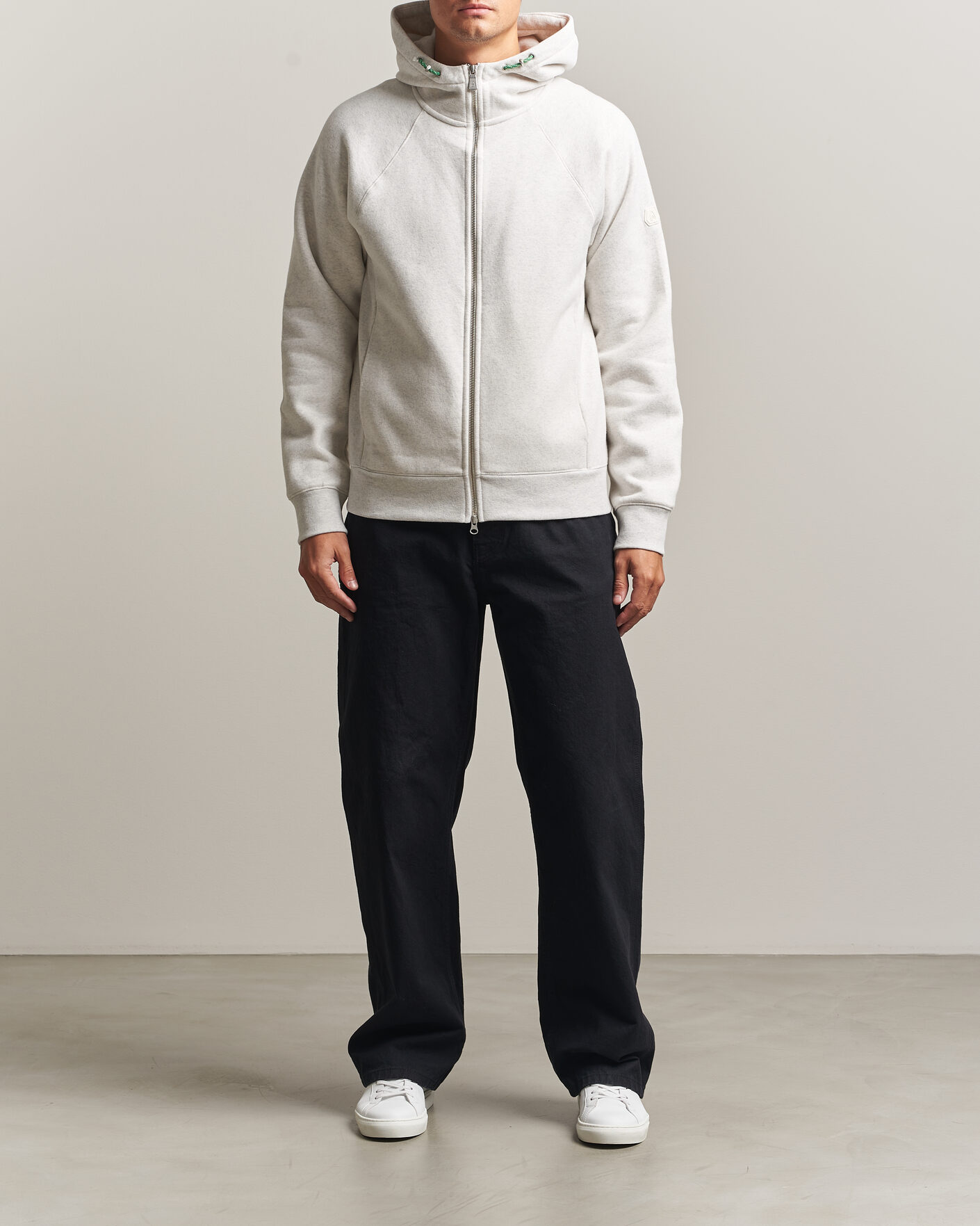 Herren | Pullover | Sail Racing | Flow Full Zip Hoodie Light Grey Melange