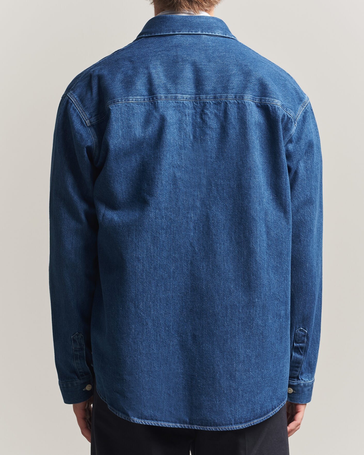 Herren | Hemden | NN07 | Casper Denim Overshirt Medium Indigo
