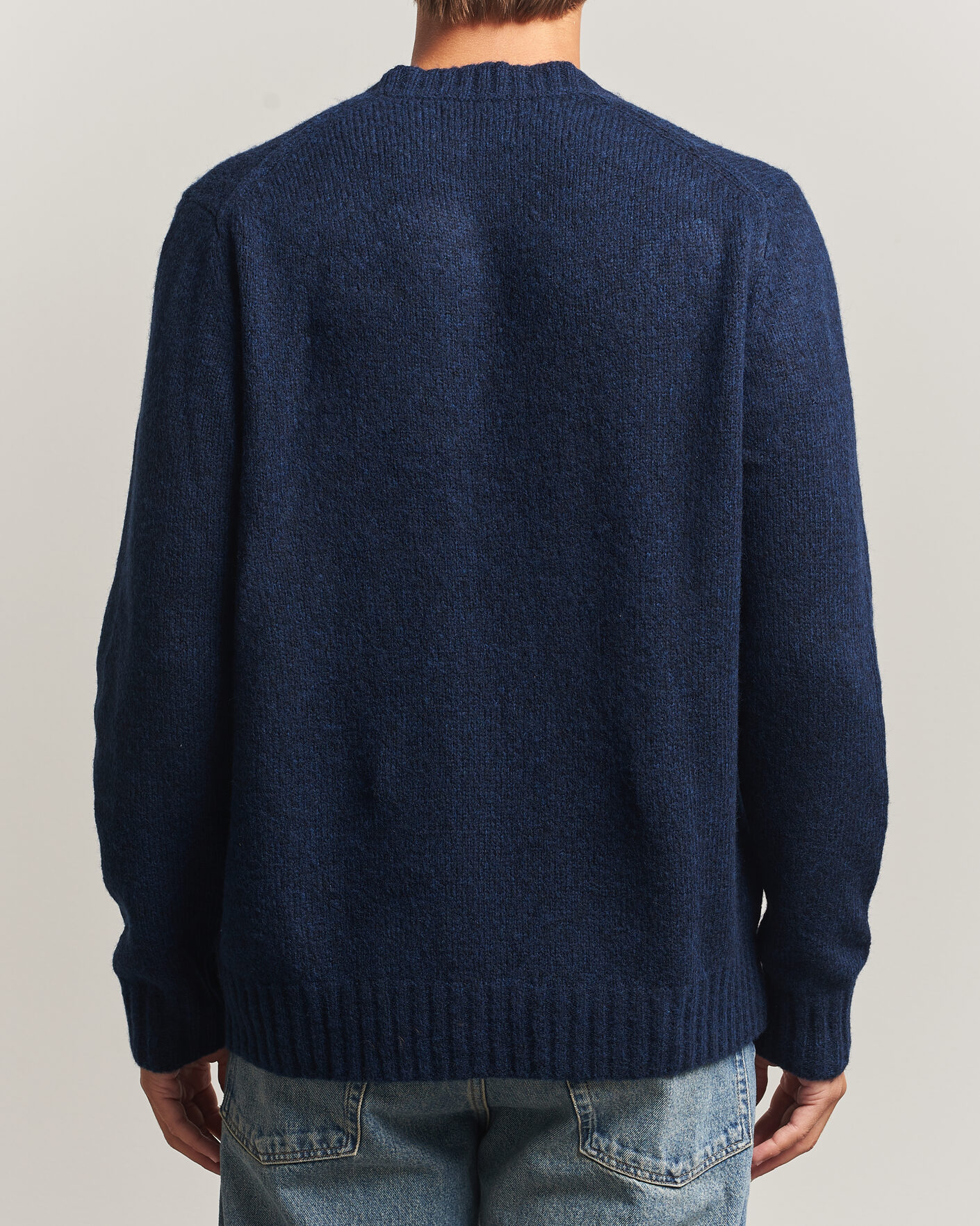Herren | Pullover | NN07 | Lee Wool Knitted Sweater Navy Blue