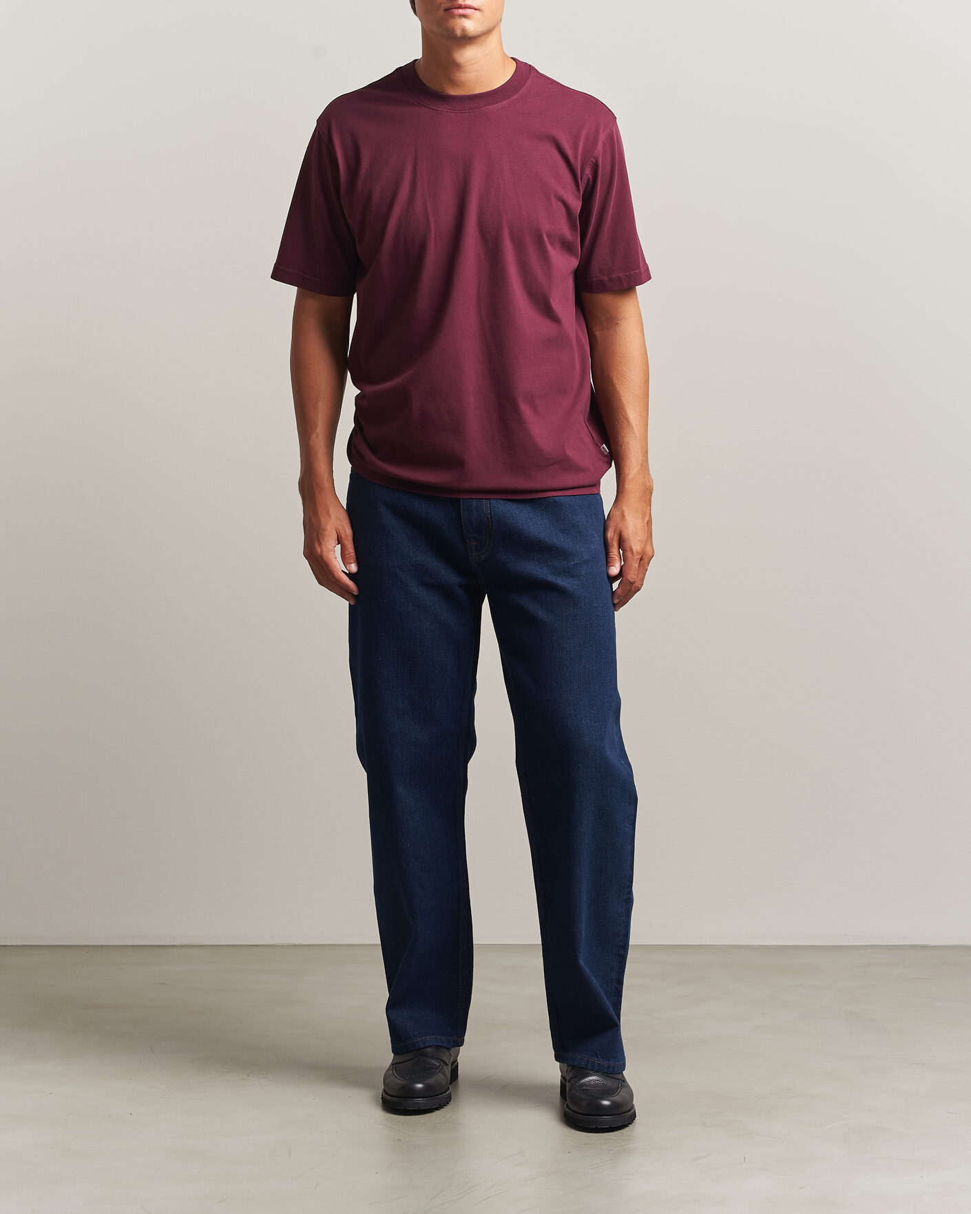 Herren | T-Shirts | NN07 | Adam Crew Neck T-Shirt Winetasting