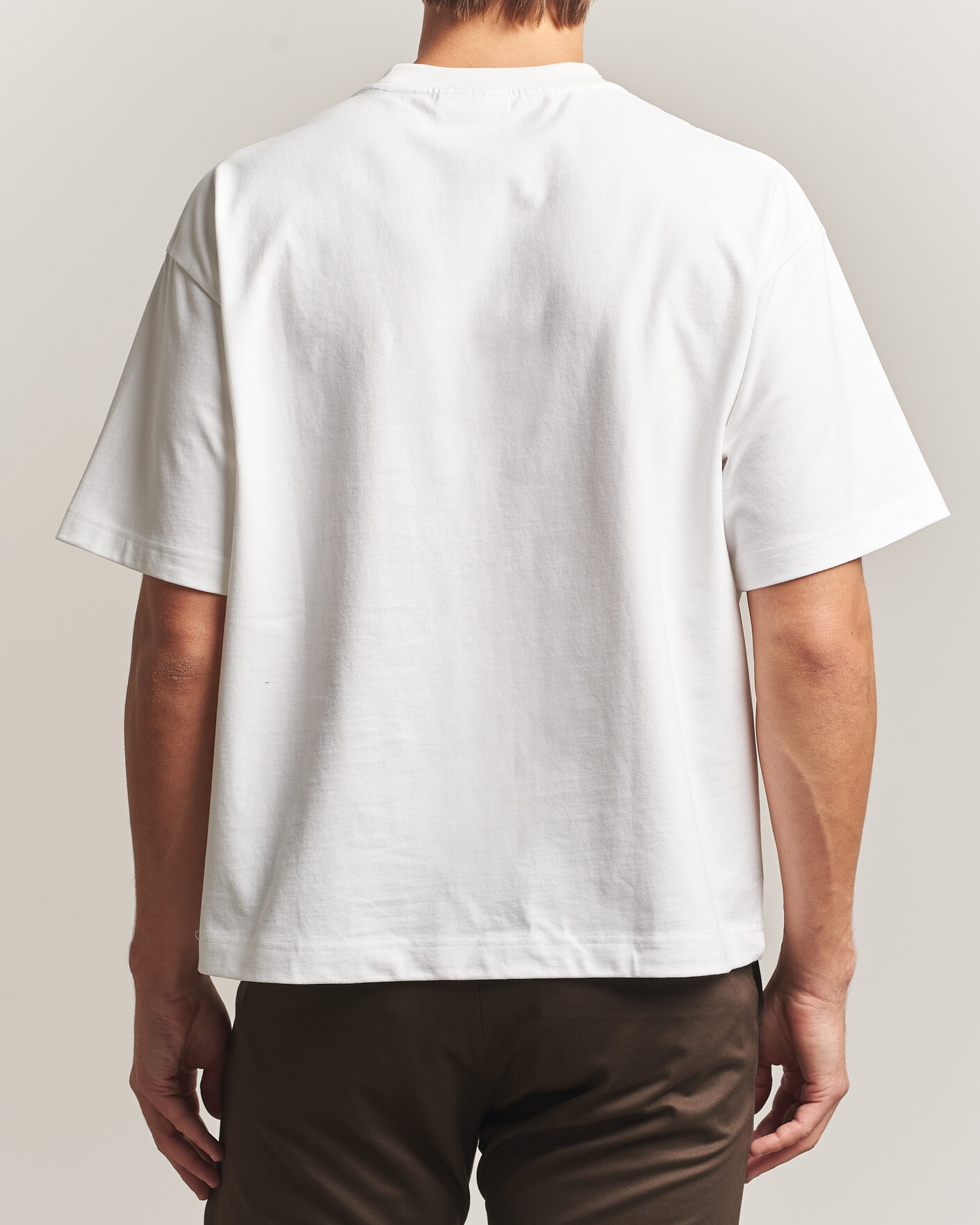 Herren | T-Shirts | NN07 | David Heavy Crew Neck T-Shirt White