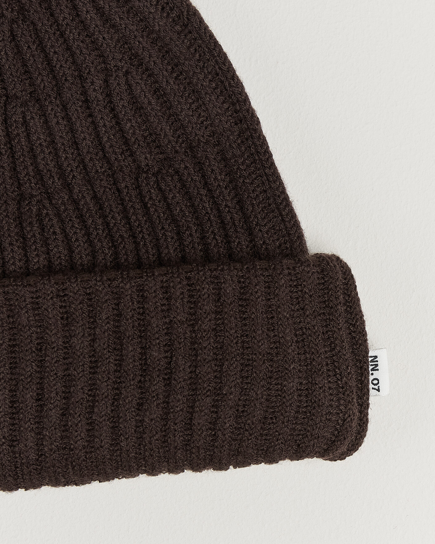 Herren | Mützen | NN07 | Wool Rib Hat Deep Truffle