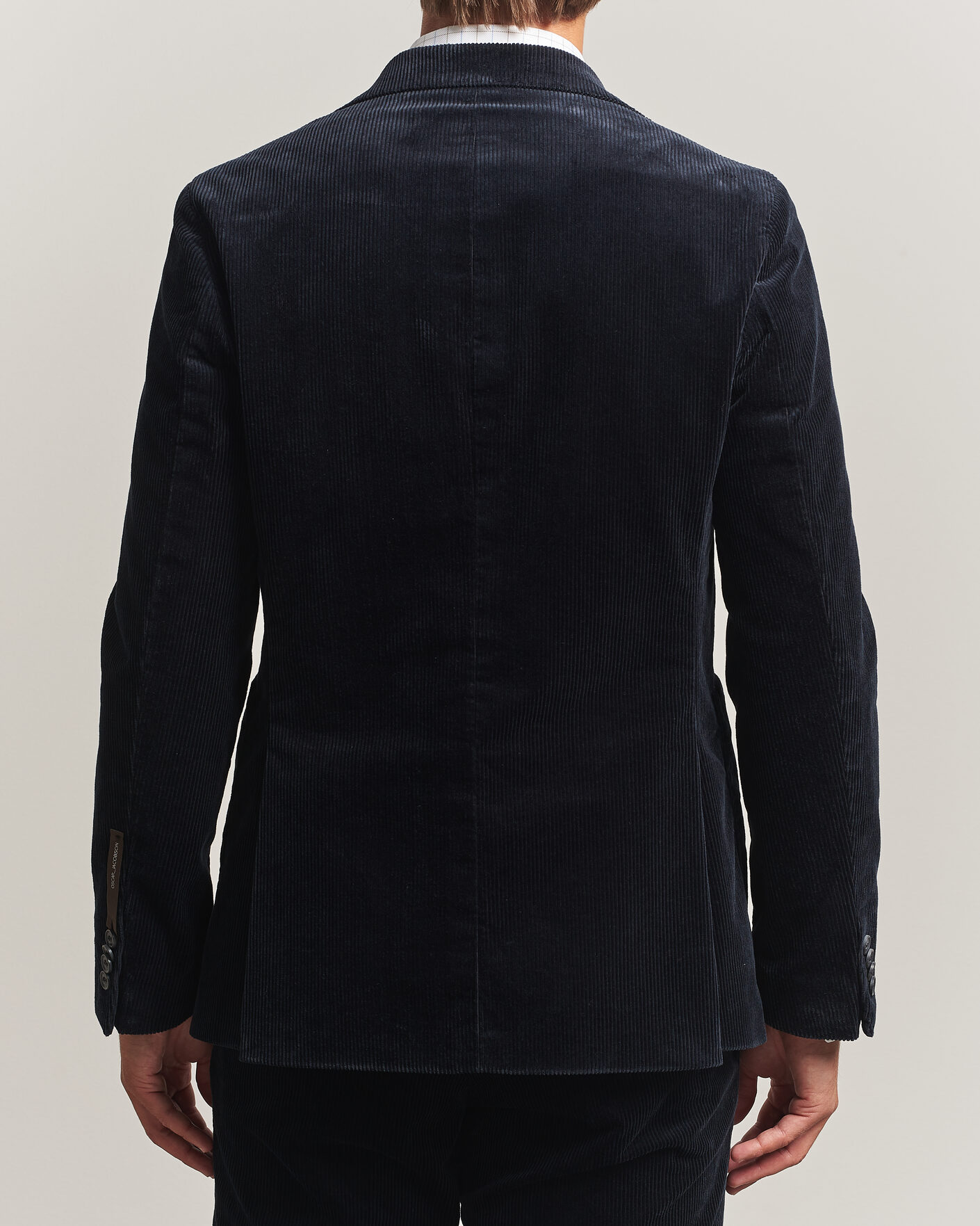 Herren | Sakkos | Oscar Jacobson | Fogerty Patch Pocket Cord Blazer Navy