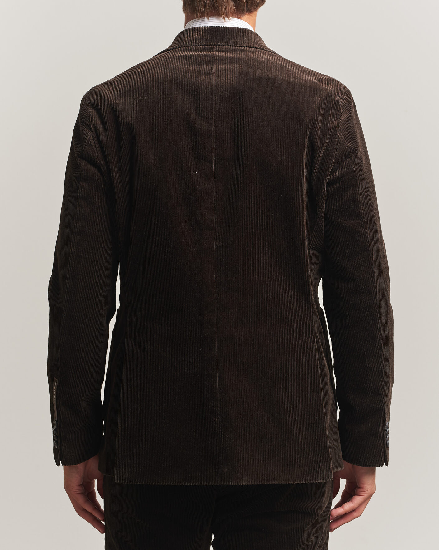 Herren | Sakkos | Oscar Jacobson | Fogerty Patch Pocket Cord Blazer Dark Brown